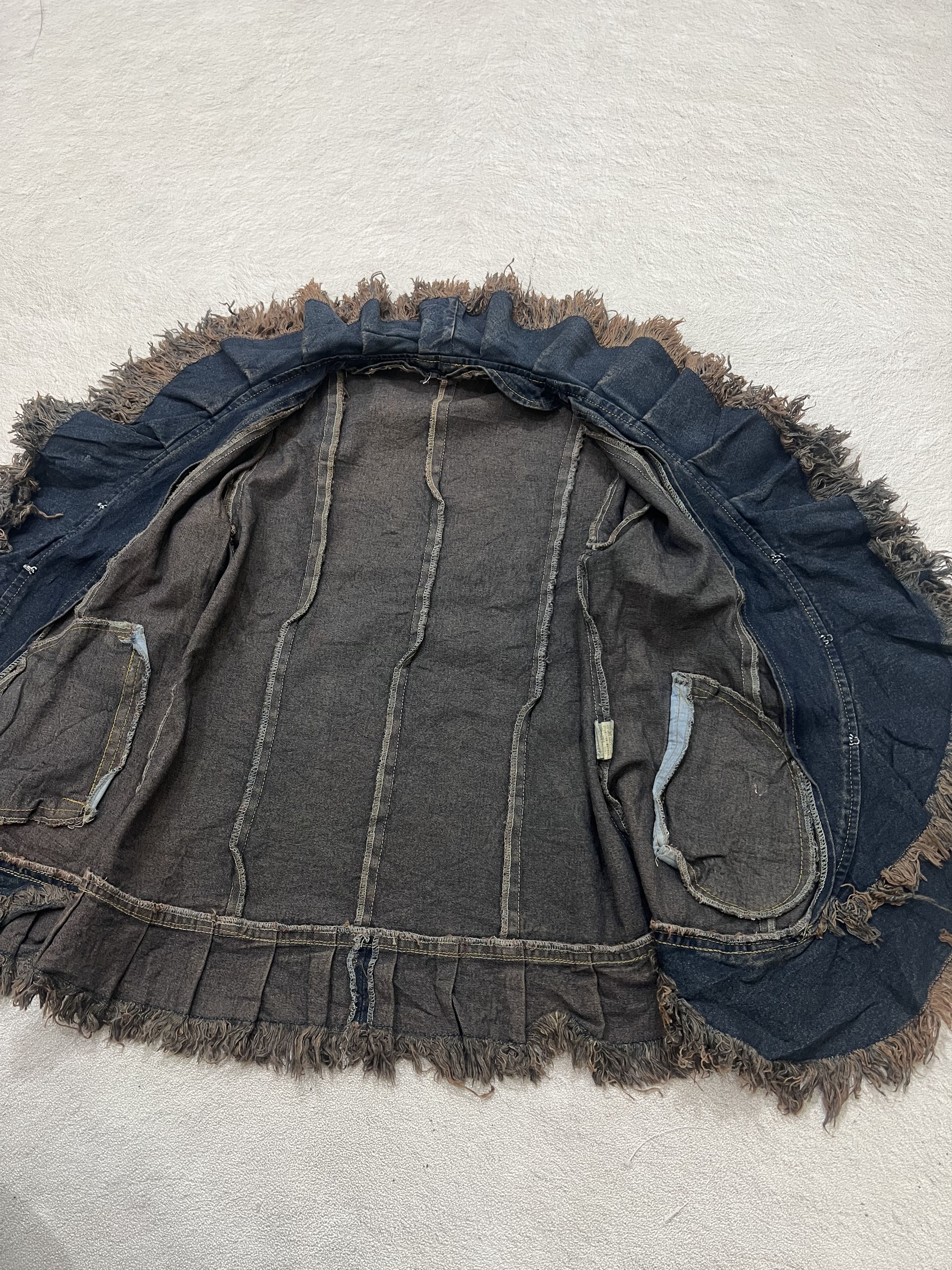 Japanese Brand 2000s Archival Y's Tornado Fur Jeans Vkei y2k Lgb Ifsix Size US S / EU 44-46 / 1 - 4 Thumbnail