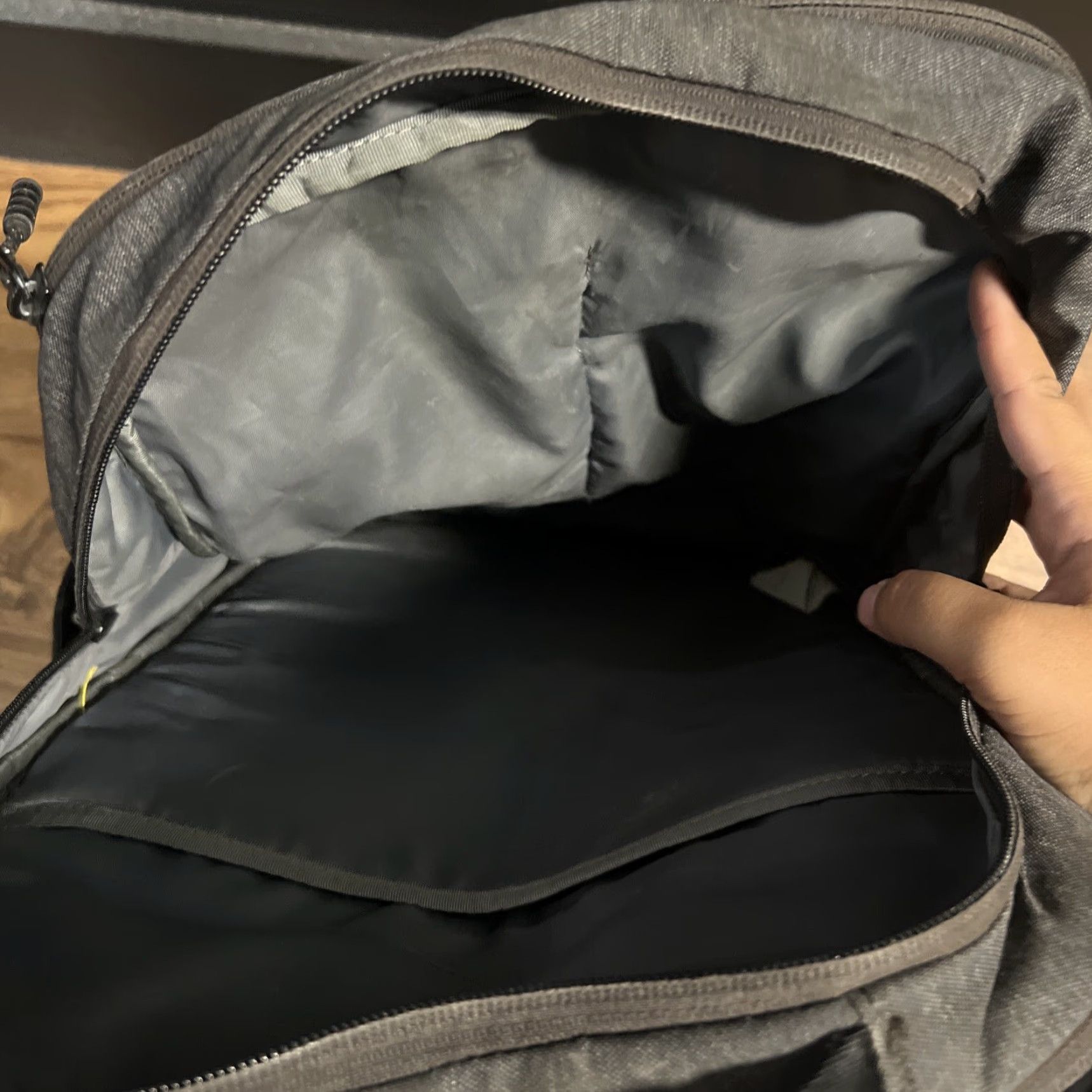 Vintage Timbuk2 Backpack OS One Love Gray Padded Pockets Men Size ONE SIZE - 5 Thumbnail