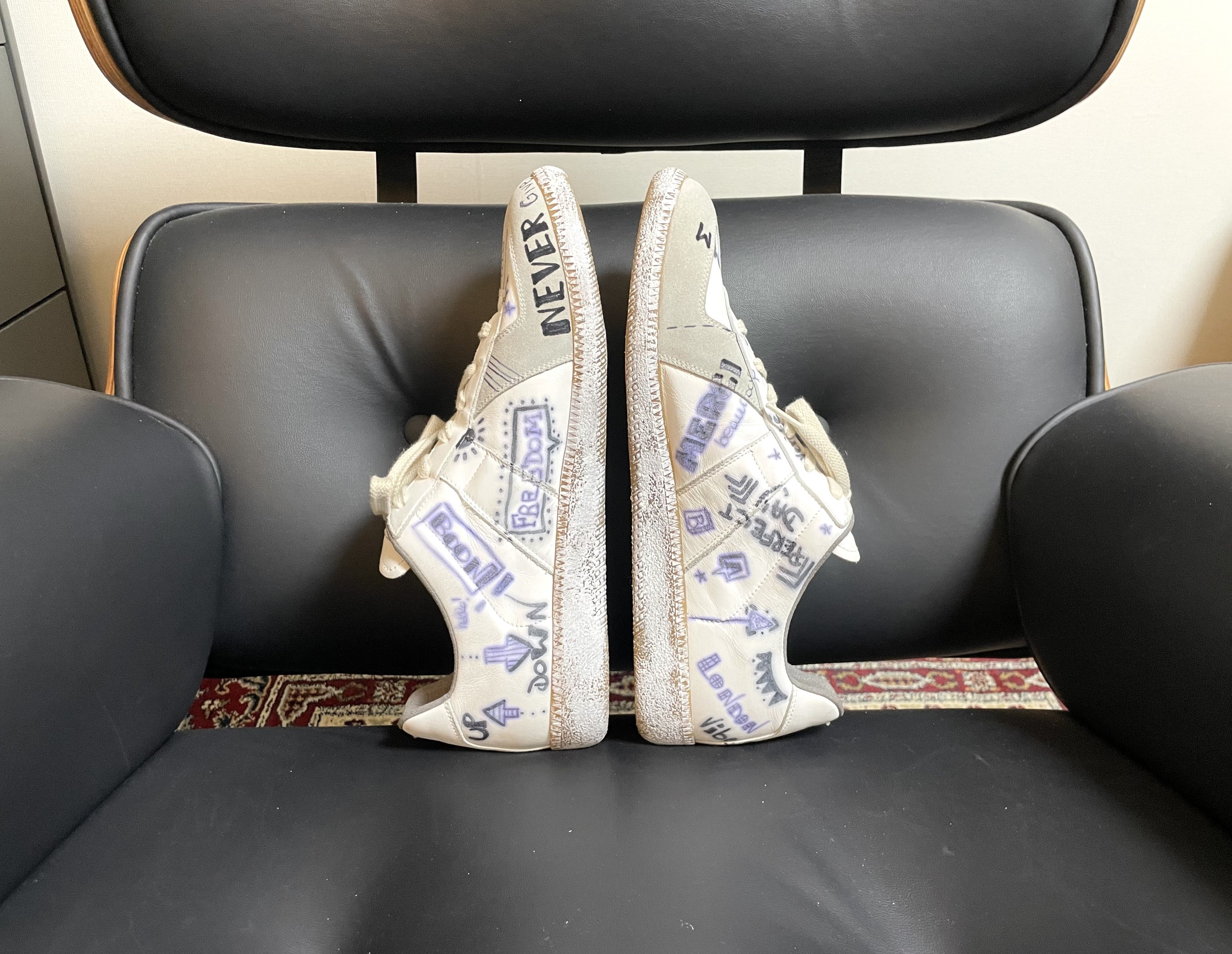 Maison Margiela Maison Margiela GAT (Graffiti 2020) Size US 10.5 / EU 43-44 - 20 Thumbnail