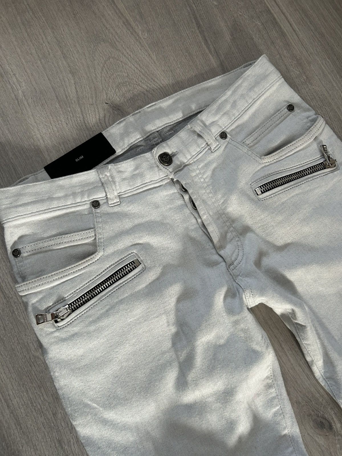 Balmain Balmain Biker Jeans Size US 30 / EU 46 - 6 Thumbnail