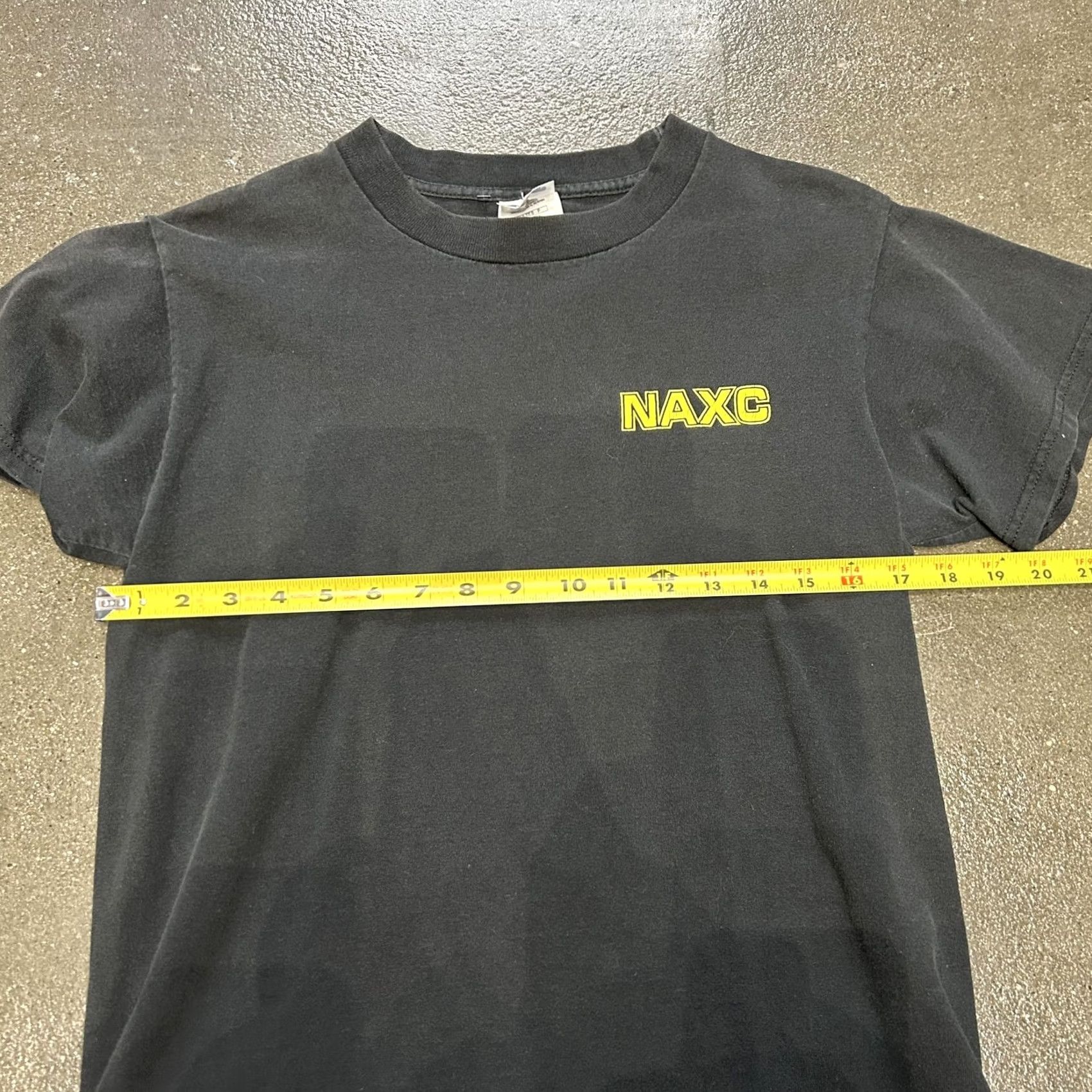 Vintage NAXC Tiger Country Shirt Mens Small Black Paw Print Cross Country Graphic Size US S / EU 44-46 / 1 - 3 Thumbnail