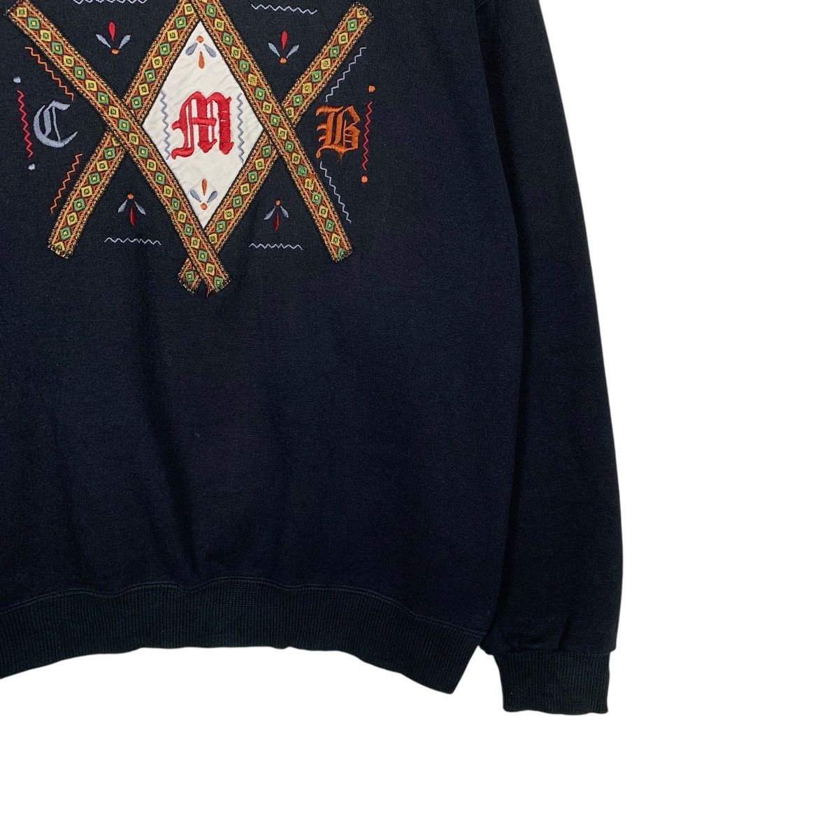 Japanese Brand Japanese Brand Men's Magician Big Logo Sweatshirt Size US M / EU 48-50 / 2 - 4 Thumbnail