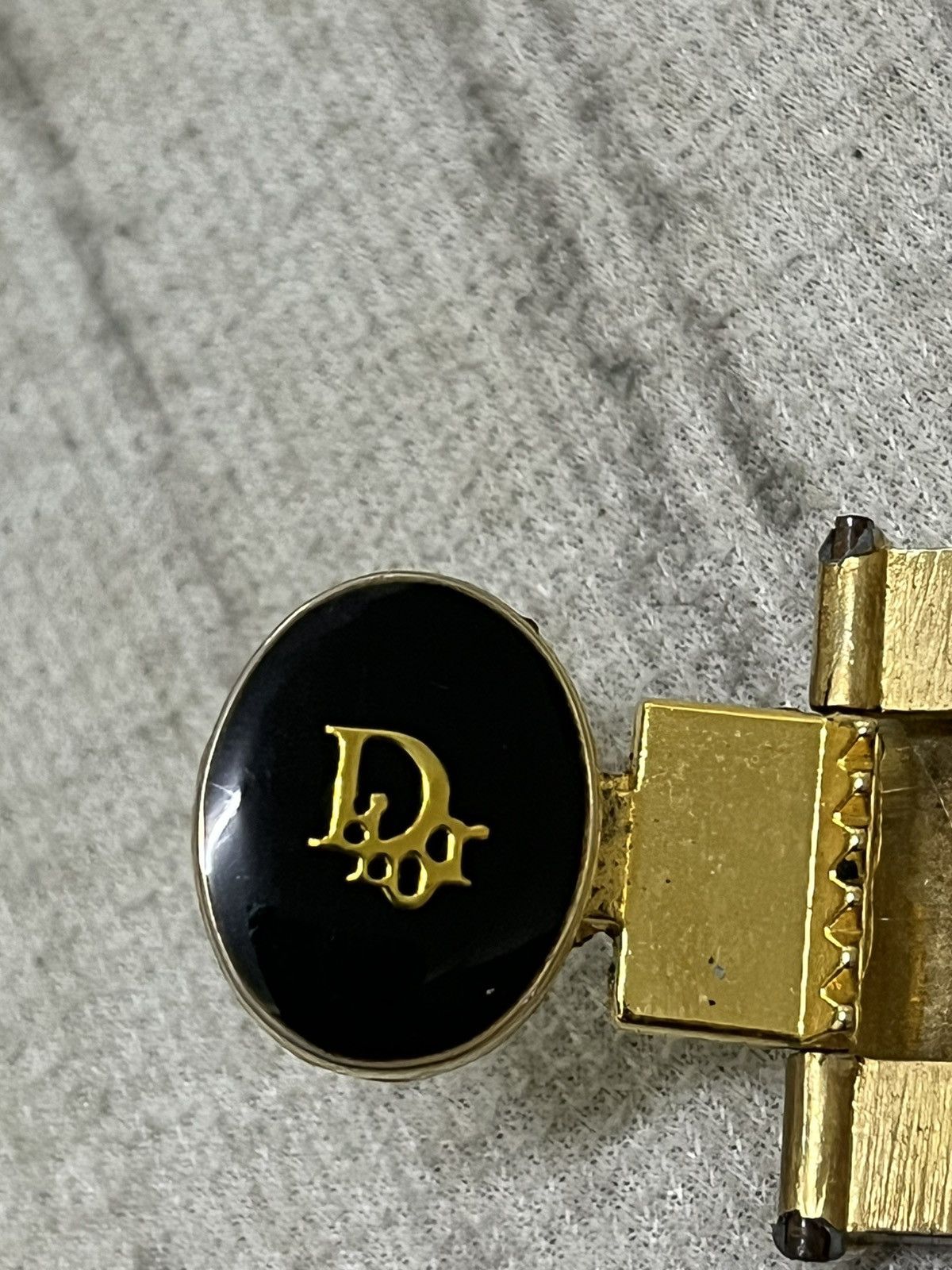 Dior Vintage 80s Dior leather belt made in spain Size ONE SIZE - 1 Thumbnail