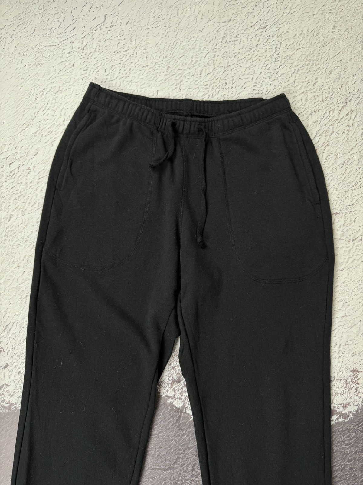 Japanese Brand Uniqlo black basic blank sweatpants Size US 34 / EU 50 - 5 Thumbnail