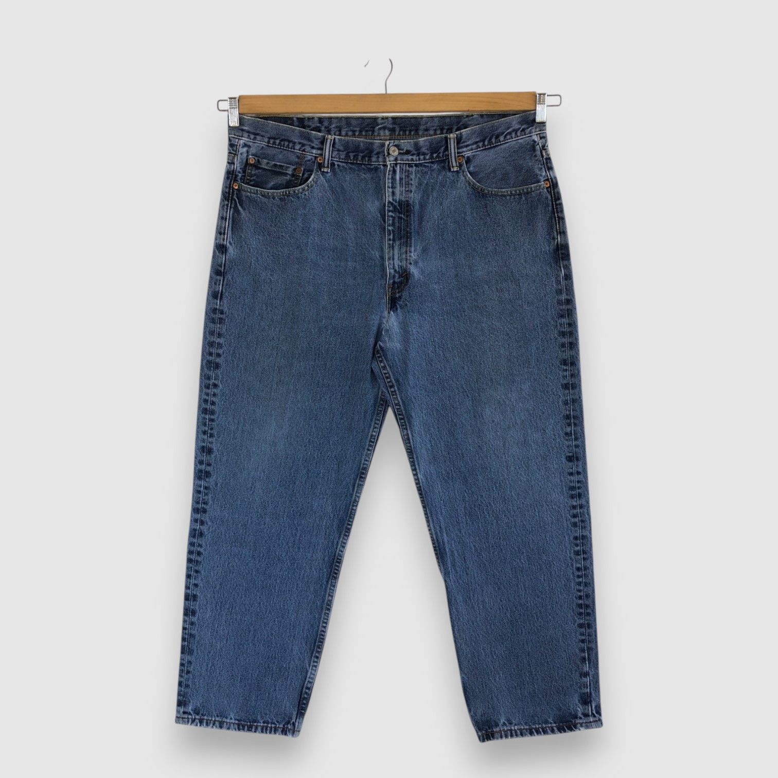 Levi's Vintage Y2K Levis Baggy Jeans Levi's 550 Light Wash Denim Size US 40 / EU 56 - 1 Thumbnail