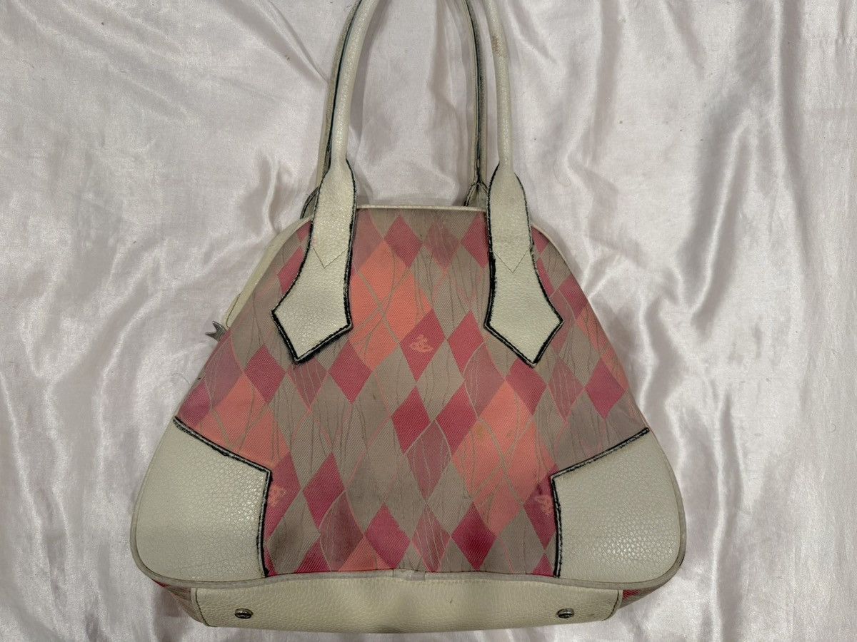 Vivienne Westwood Vivienne Westwood Women's Leather Pink Bowling Bag Size ONE SIZE - 2 Thumbnail