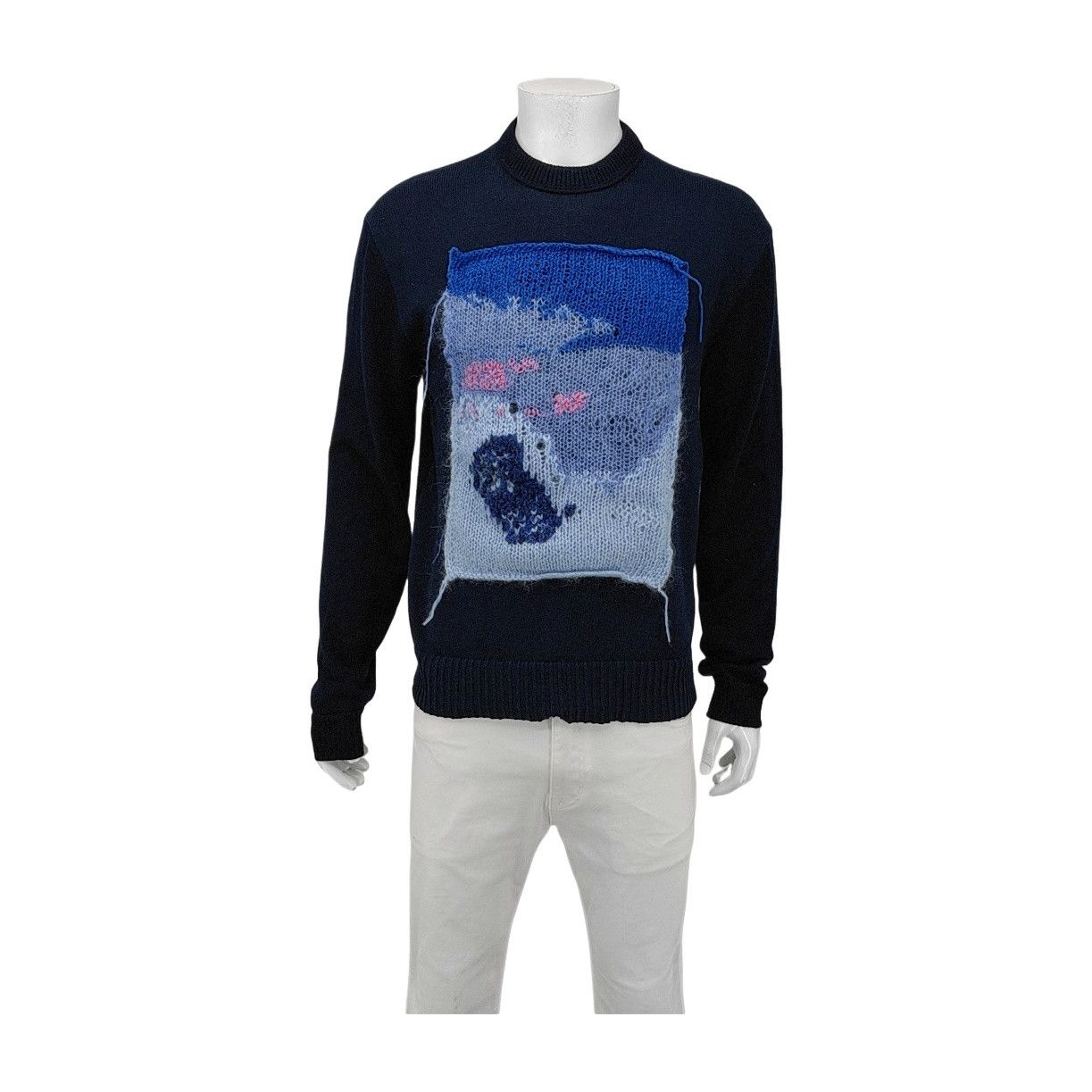 Acne Studios Acne Studios Mohair Patch Wool Sweater Size M Size US M / EU 48-50 / 2 - 1 Thumbnail