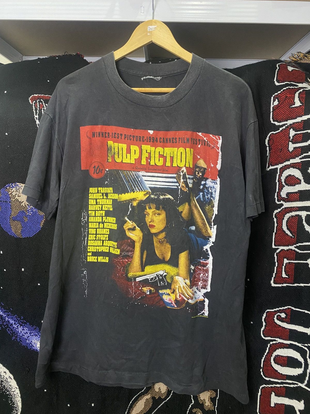 Vintage VINTAGE PULP FICTION MOVIE Size US XL / EU 56 / 4 - 1 Thumbnail