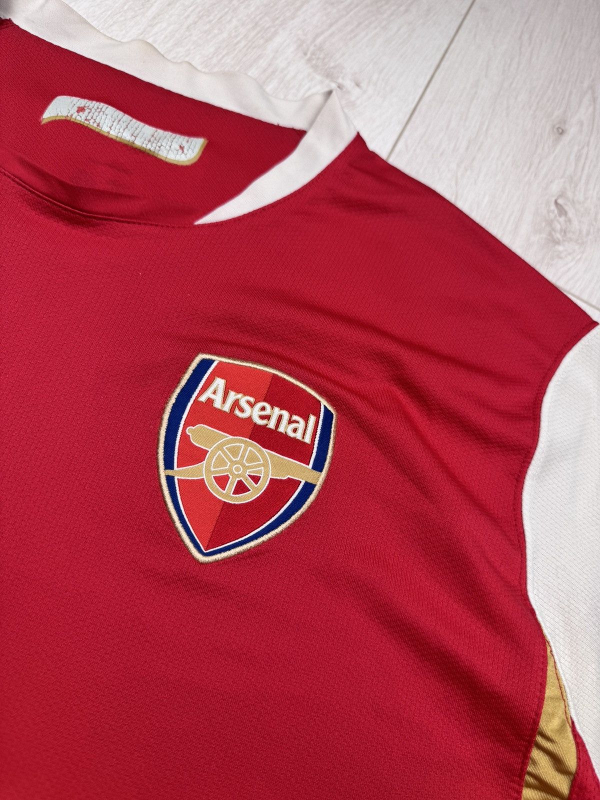 Nike × Vintage Vintage Nike Arsenal soccer jersey size L Size US L / EU 52-54 / 3 - 6 Thumbnail