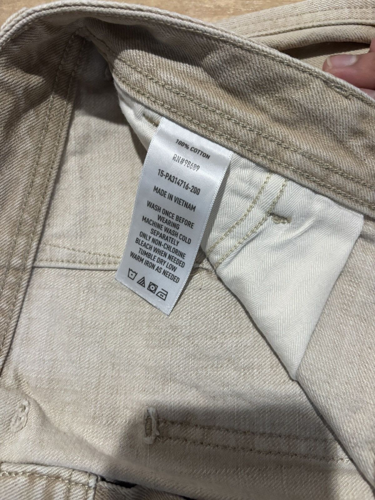 Todd Snyder Todd synder Beige Loop Jeans Size US 30 / EU 46 - 4 Thumbnail