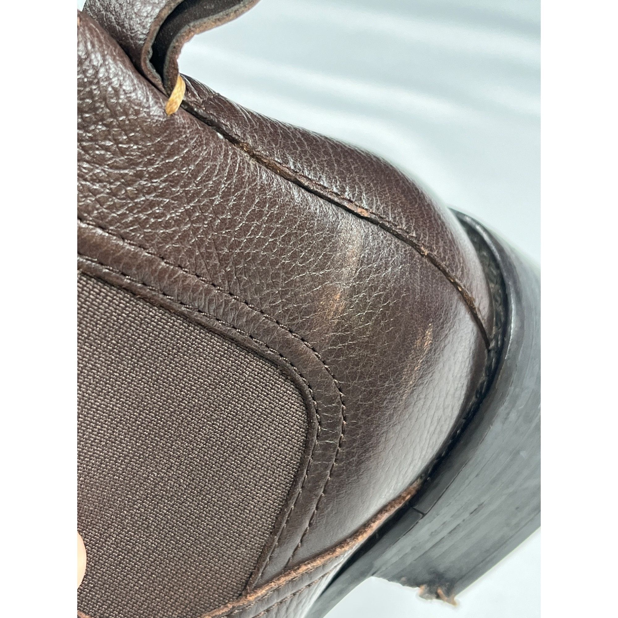 Cole Haan Cole Haan SKU 7500 Womens BrownLeather Ankle Boots Size 6.5 Size US 6.5 / IT 36.5 - 15 Thumbnail