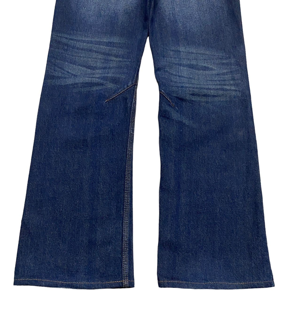 If Six Was Nine × Japanese Brand × Le Grande Bleu (L.G.B.) Rare Vintage Japaness Brand Willey Knox Flared Jeans 2000s Size US 30 / EU 46 - 5 Thumbnail