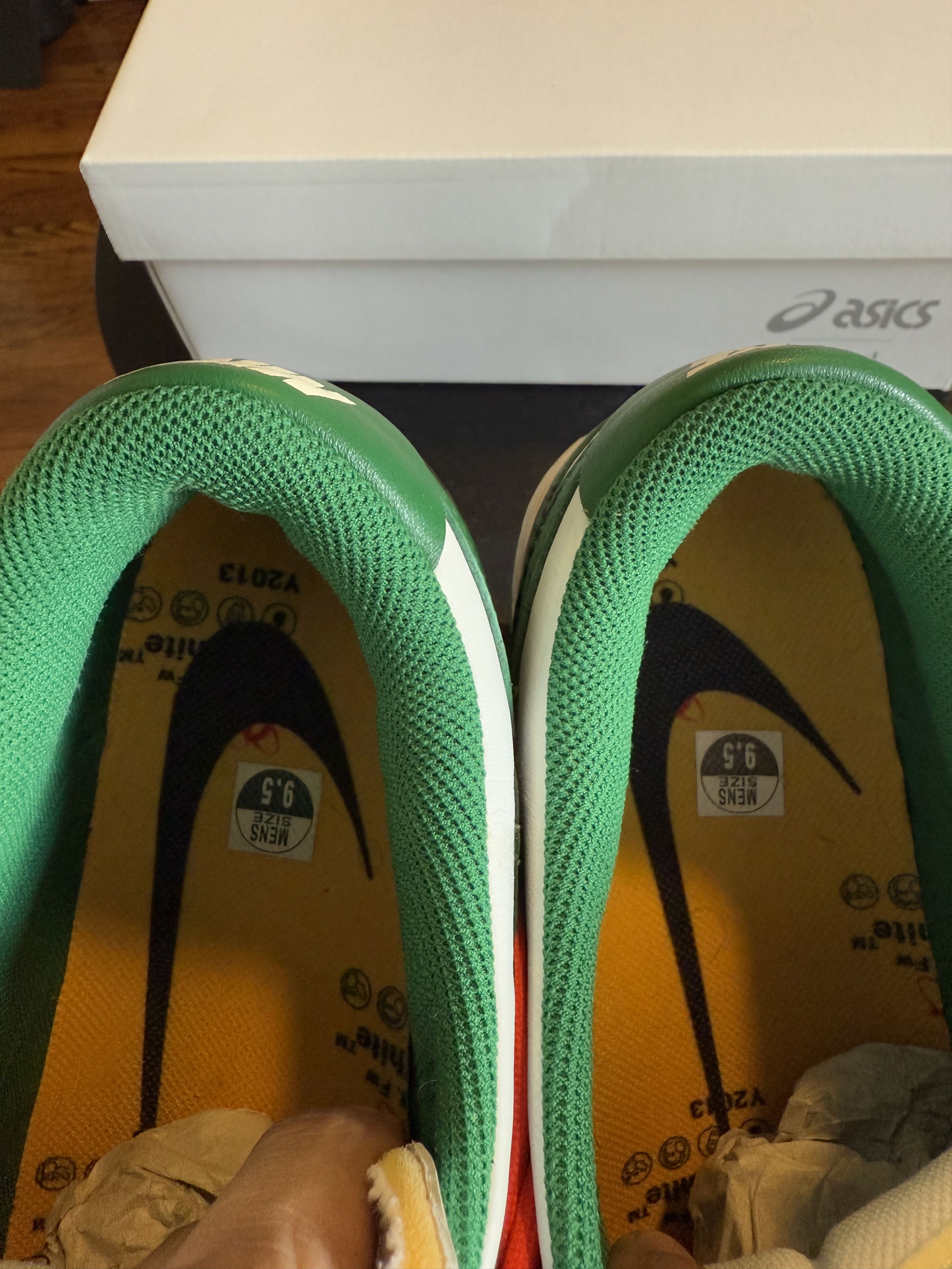 Nike × Off-White Nike x Off White Dunk Green Size US 9.5 / EU 42-43 - 5 Thumbnail