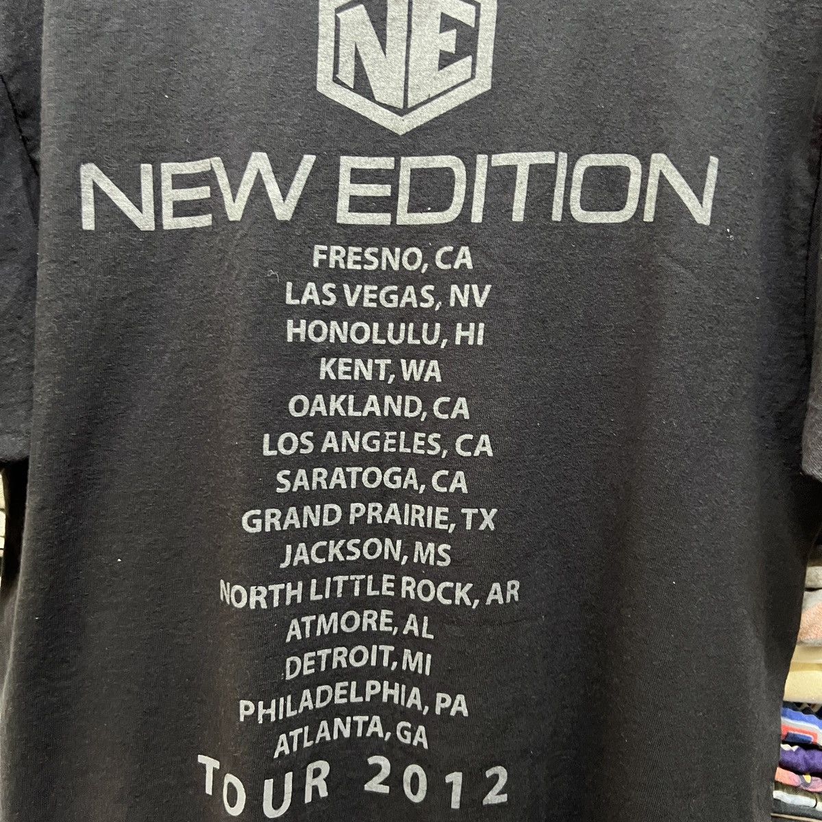 Rap Tees × Vintage VTG NEW EDITION BAND TEE Size US L / EU 52-54 / 3 - 5 Thumbnail