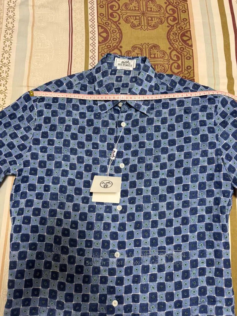 Hermes Hermes size 39 Linen shirt. 100% linen Size US M / EU 48-50 / 2 - 3 Thumbnail