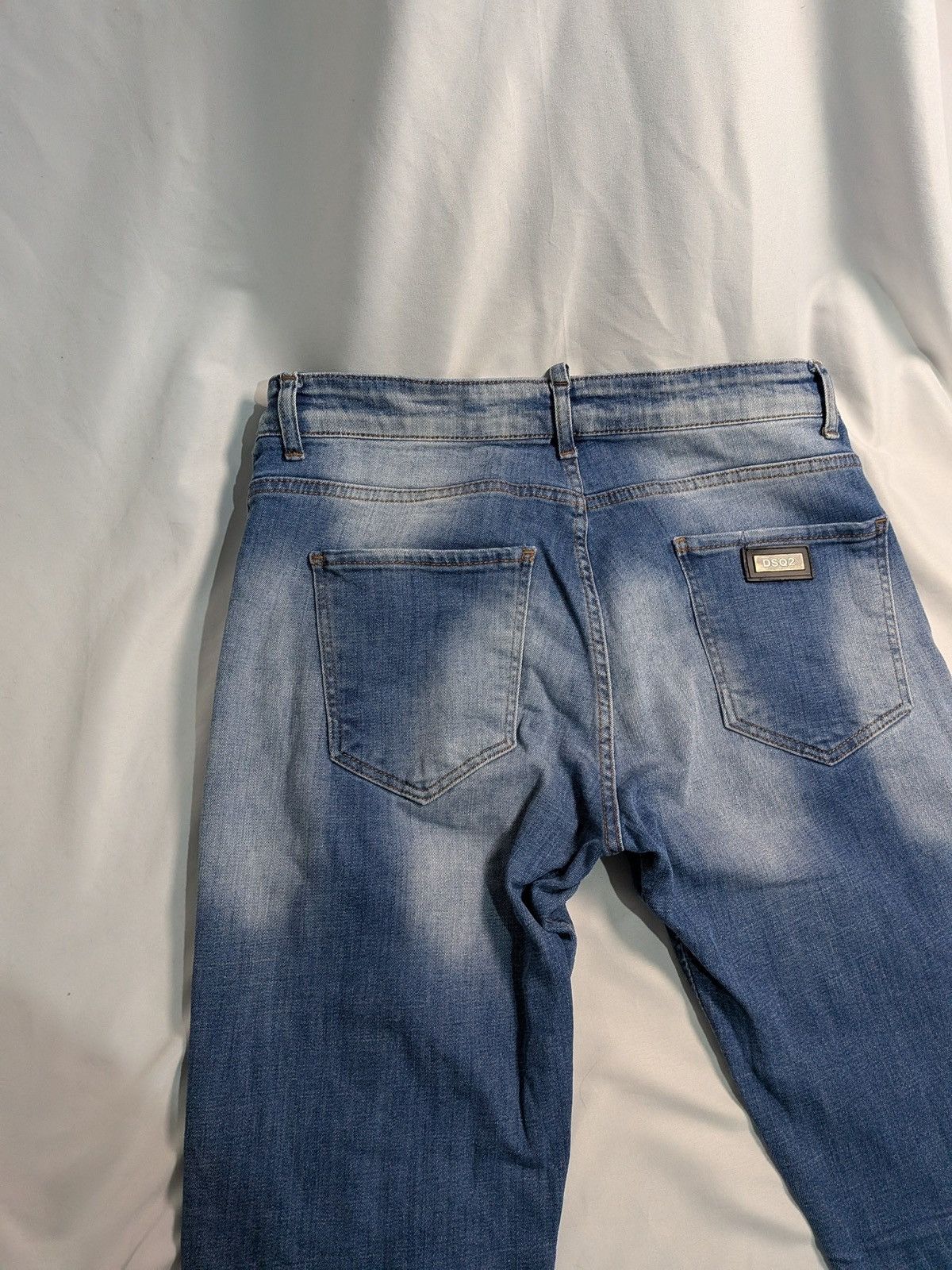 Dsquared2 Dsquared2 Slim Distressed Jeans Fits W32 L32 Denim Size US 32 / EU 48 - 18 Thumbnail