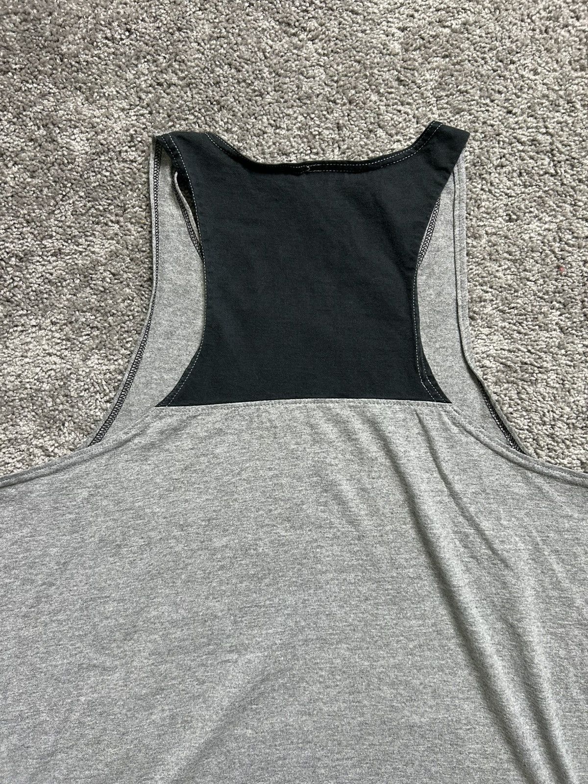 Russell Athletic Vintage 90s Russell Two Tone Muscle Tank Top Made in USA Size US L / EU 52-54 / 3 - 7 Thumbnail
