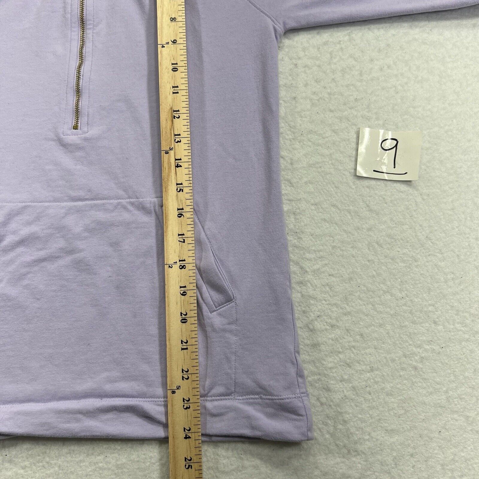 Lilly Pulitzer Lilly Pulitzer Purple 1/2 Zip Lightweight Sweatshirt Lace Size XS / US 0-2 / IT 36-38 - 8 Thumbnail