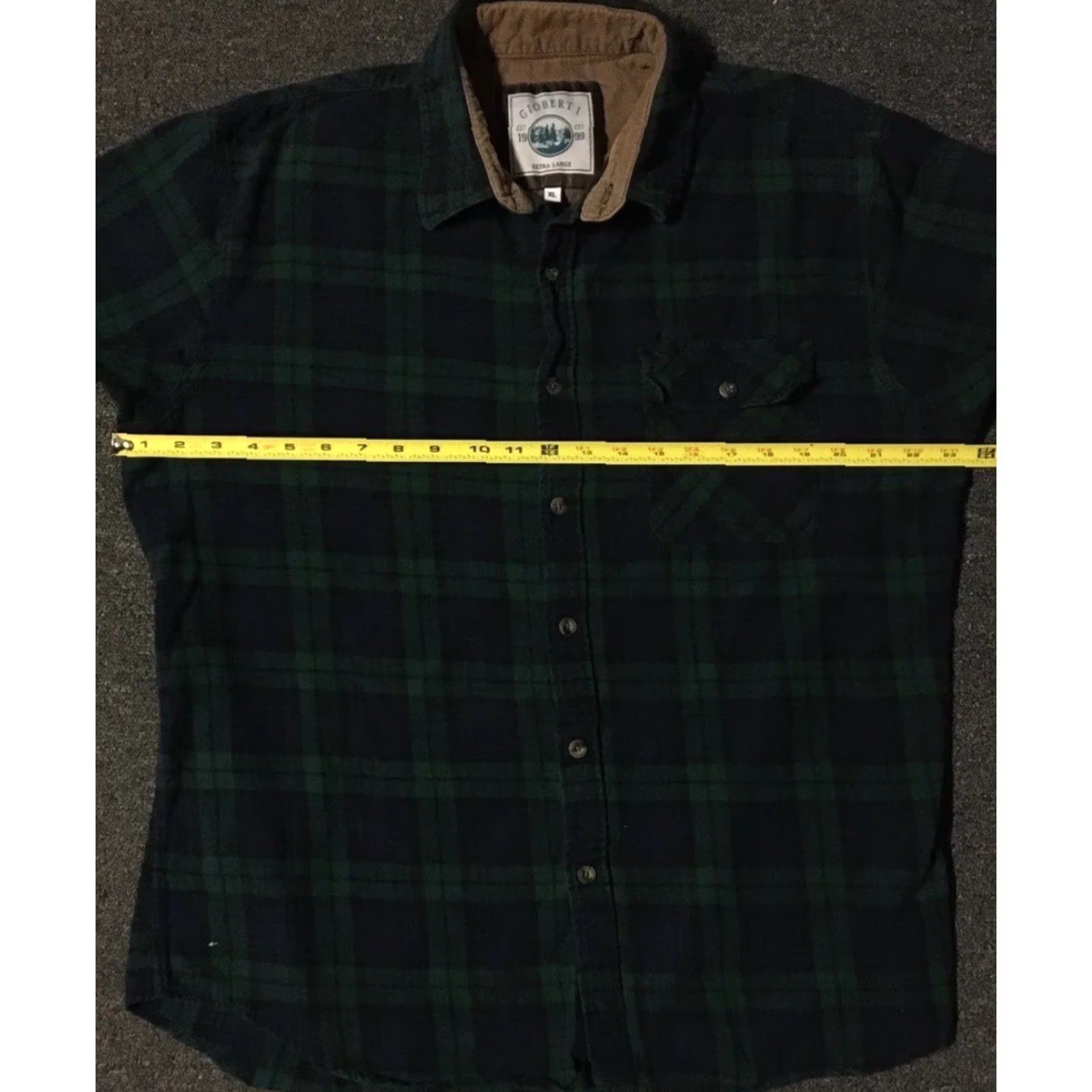 Vintage Vintage Faded Flannel Shirt XL Rockabilly Button-Up Blue 90s Grunge Biker Punk Surf Skate Size US XL / EU 56 / 4 - 7 Thumbnail