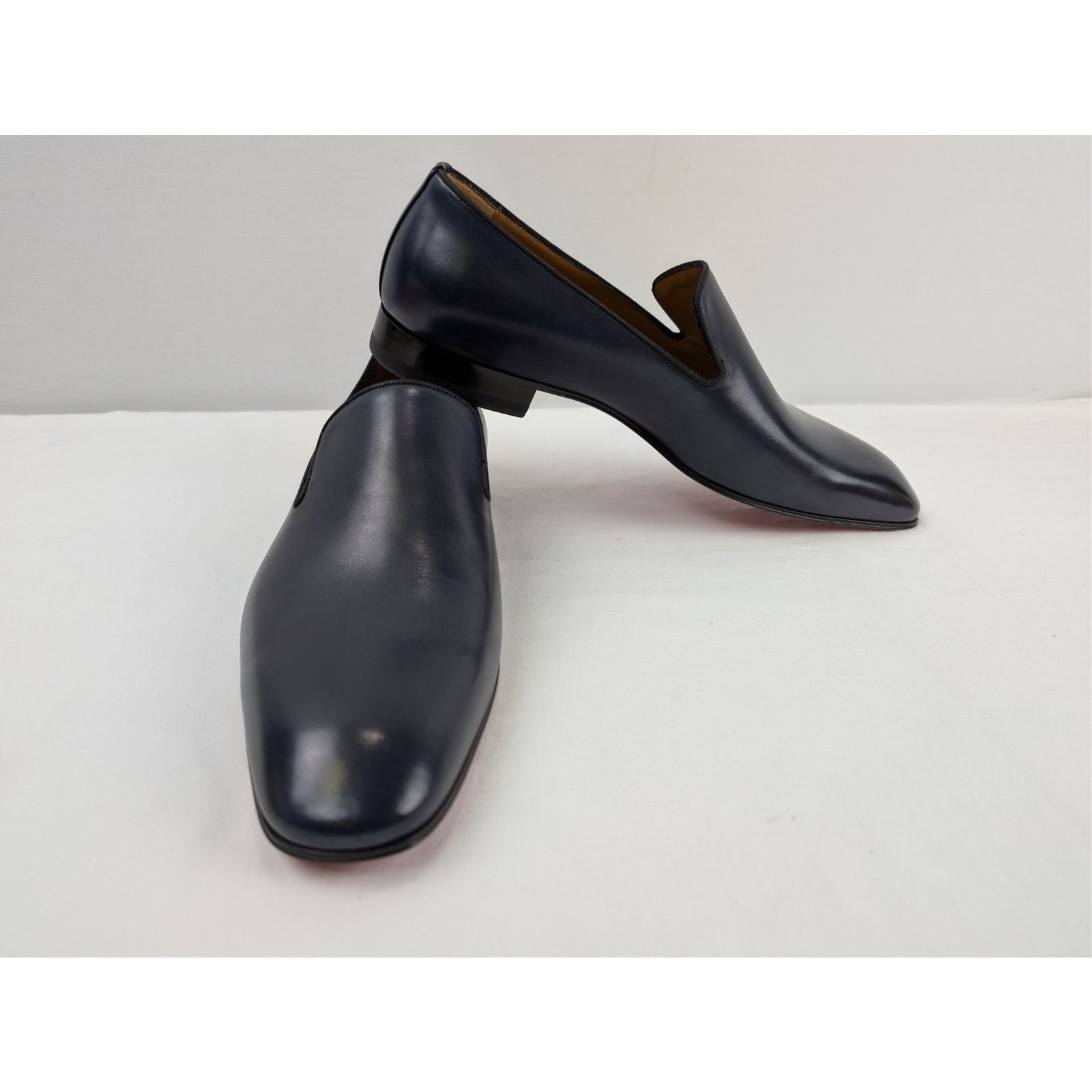 Christian Louboutin o1rshd1 Dandelion Flat Loafers shoe Boots in Navy 43 Size US 10 / EU 43 - 13 Thumbnail