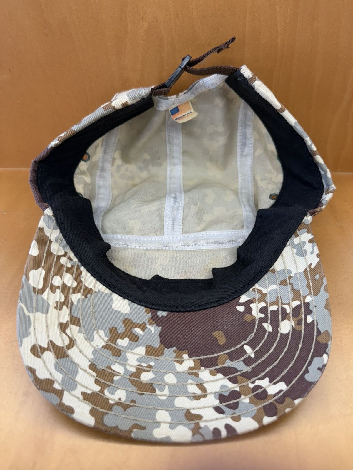 Supreme 2001 Vintage Supreme German Camo Camp Cap Size ONE SIZE - 8 Thumbnail