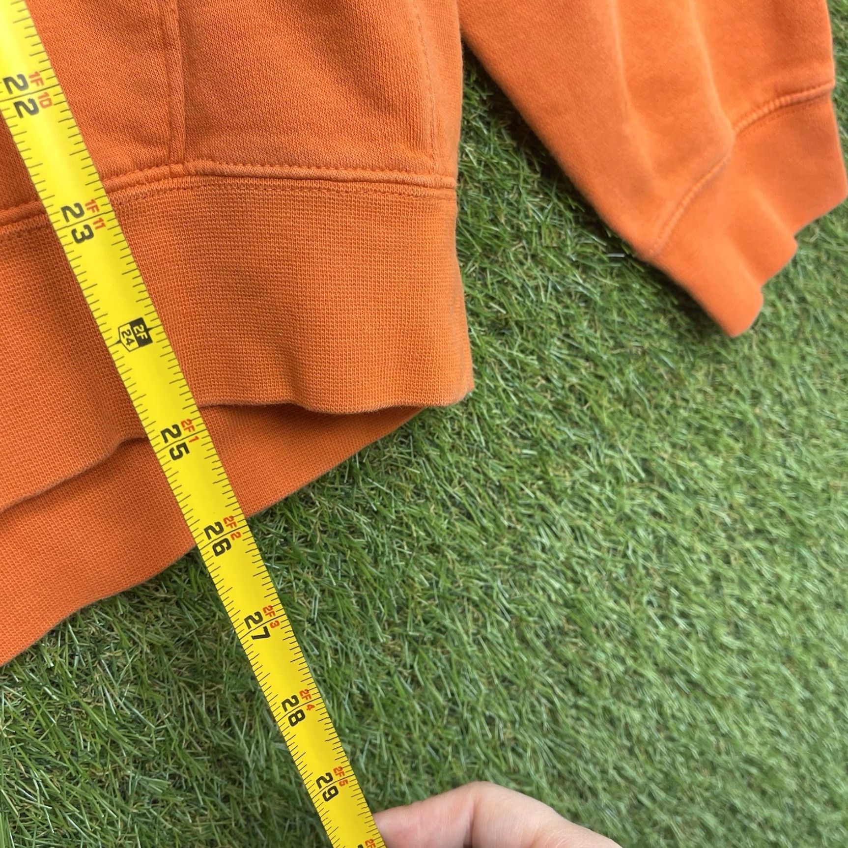 Nike Nike Hoodie Pullover Fleece Mens Medium Orange Athleisure Casual Comfort Club Size US M / EU 48-50 / 2 - 4 Thumbnail