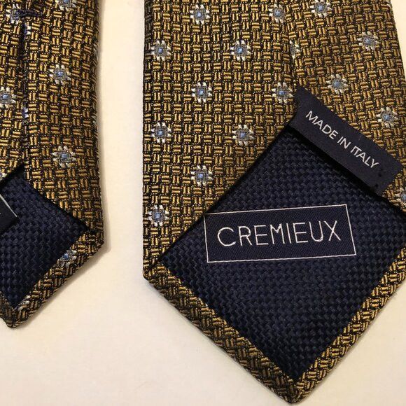 Daniel Cremieux daniel CREMIEUX men's new silk tie 3 1/4" X 62" Size ONE SIZE - 3 Thumbnail