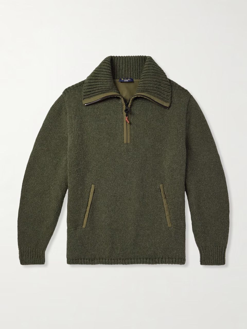 Loro Piana o1w1db10725 FAG4525 Alpe Di Mera Half-Neck Sweater Size US S / EU 44-46 / 1 - 1 Thumbnail
