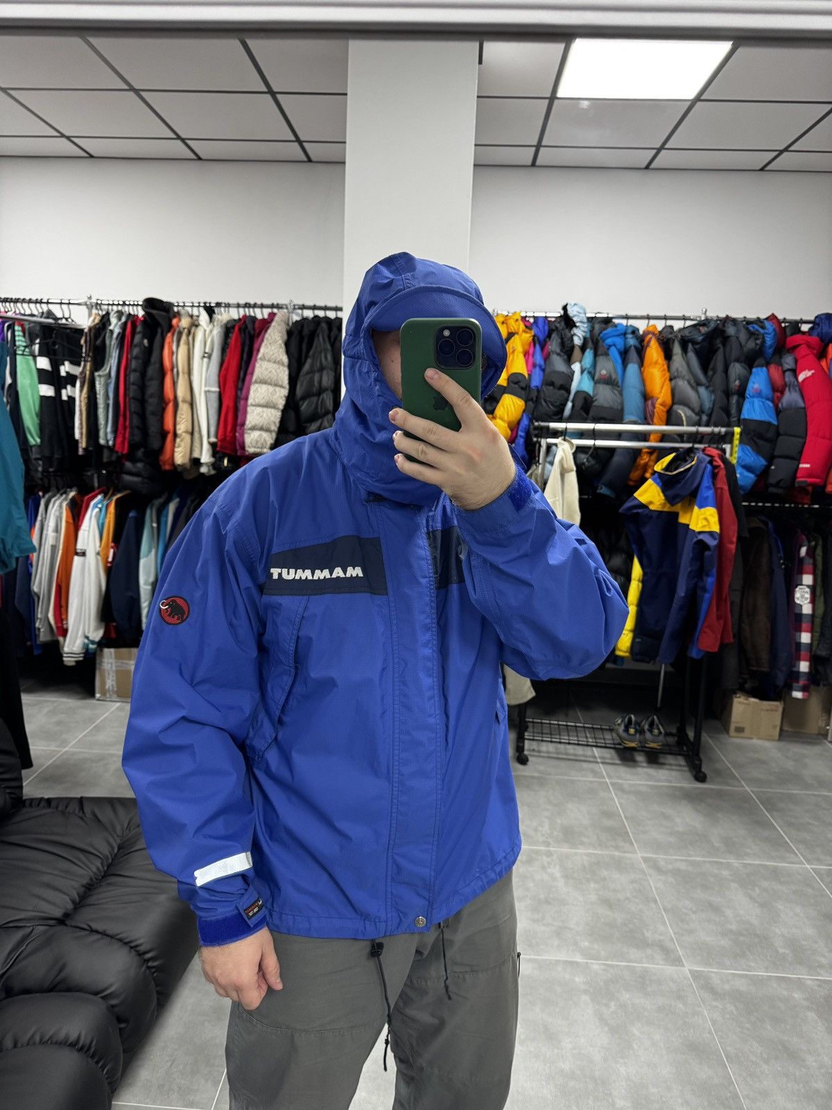 Mammut Vintage Mammut Balance Project Gore-Tex Men Raincoat Jacket Size US M / EU 48-50 / 2 - 2 Thumbnail