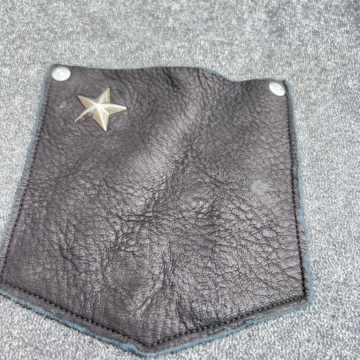 Schott Schott NYC Long Sleeve Tshirt Leather Pocket Size US XL / EU 56 / 4 - 4 Thumbnail