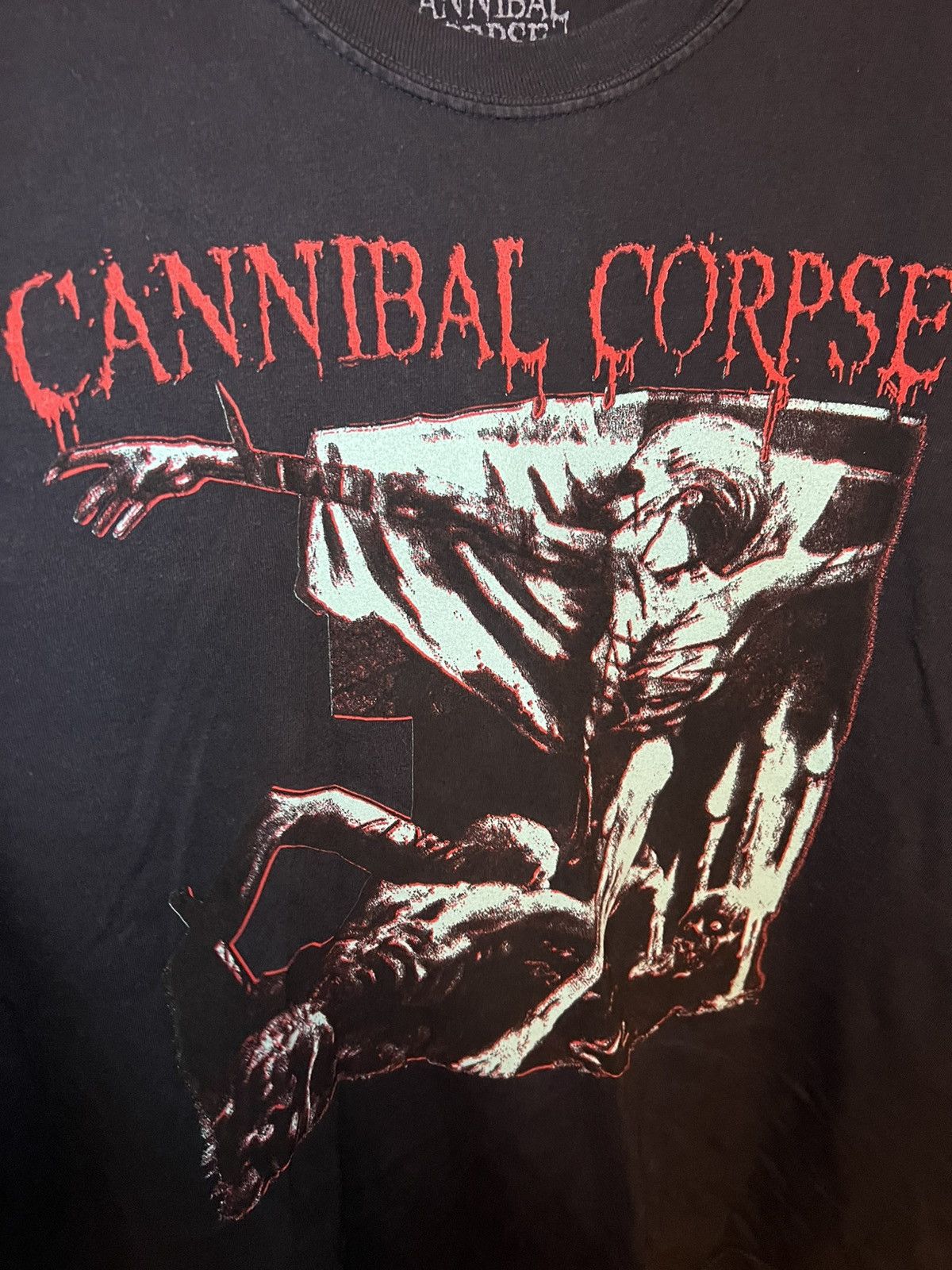 Band Tees Vintage Cannibal Corpse Tomb Of The Mutilated Band T-Shirt Size US XXL / EU 58 / 5 - 4 Thumbnail