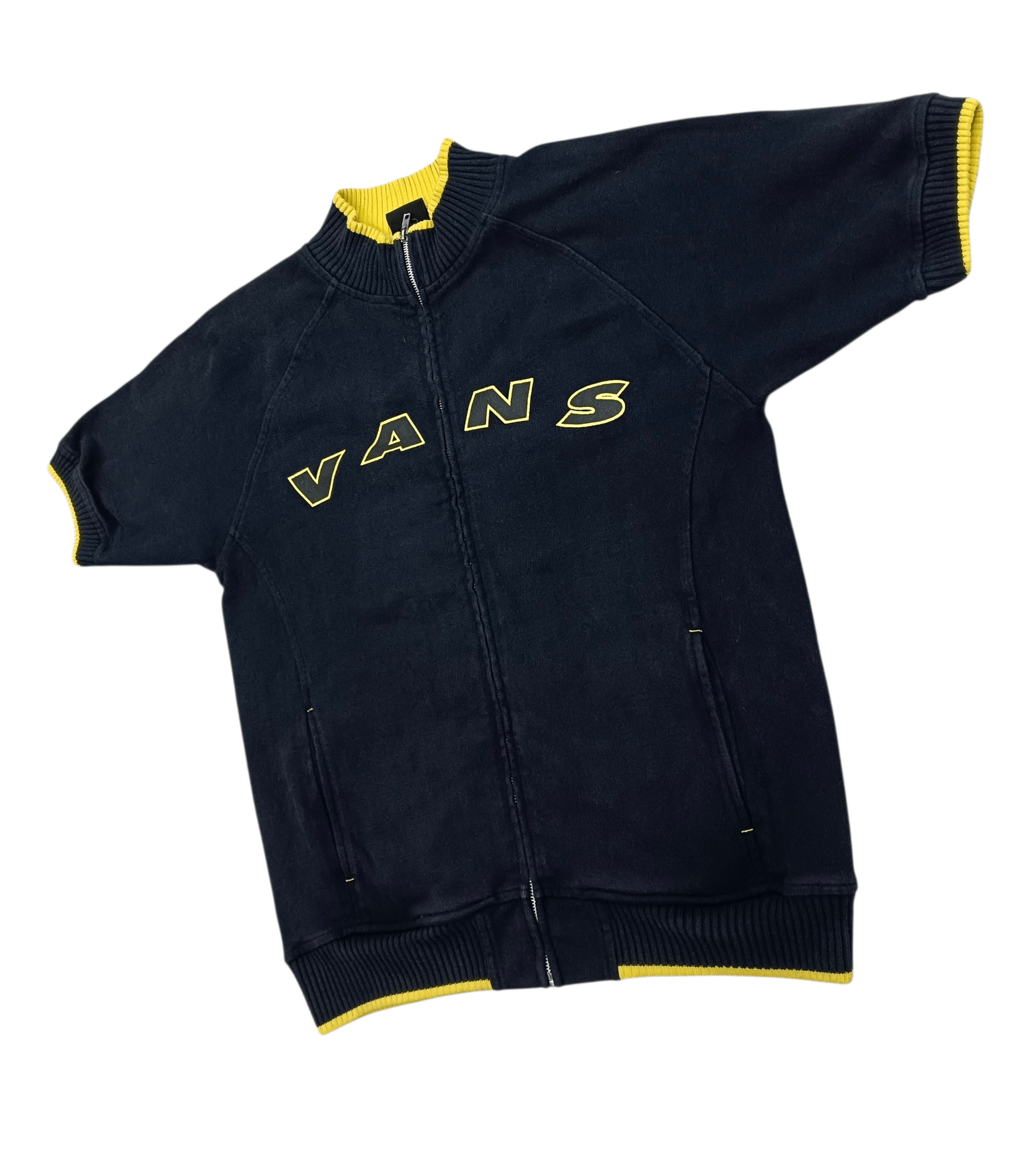 Vans Vtg Vans Skate Skateboard Zipper Up Short Sleeve Jacket Size US M / EU 48-50 / 2 - 2 Thumbnail