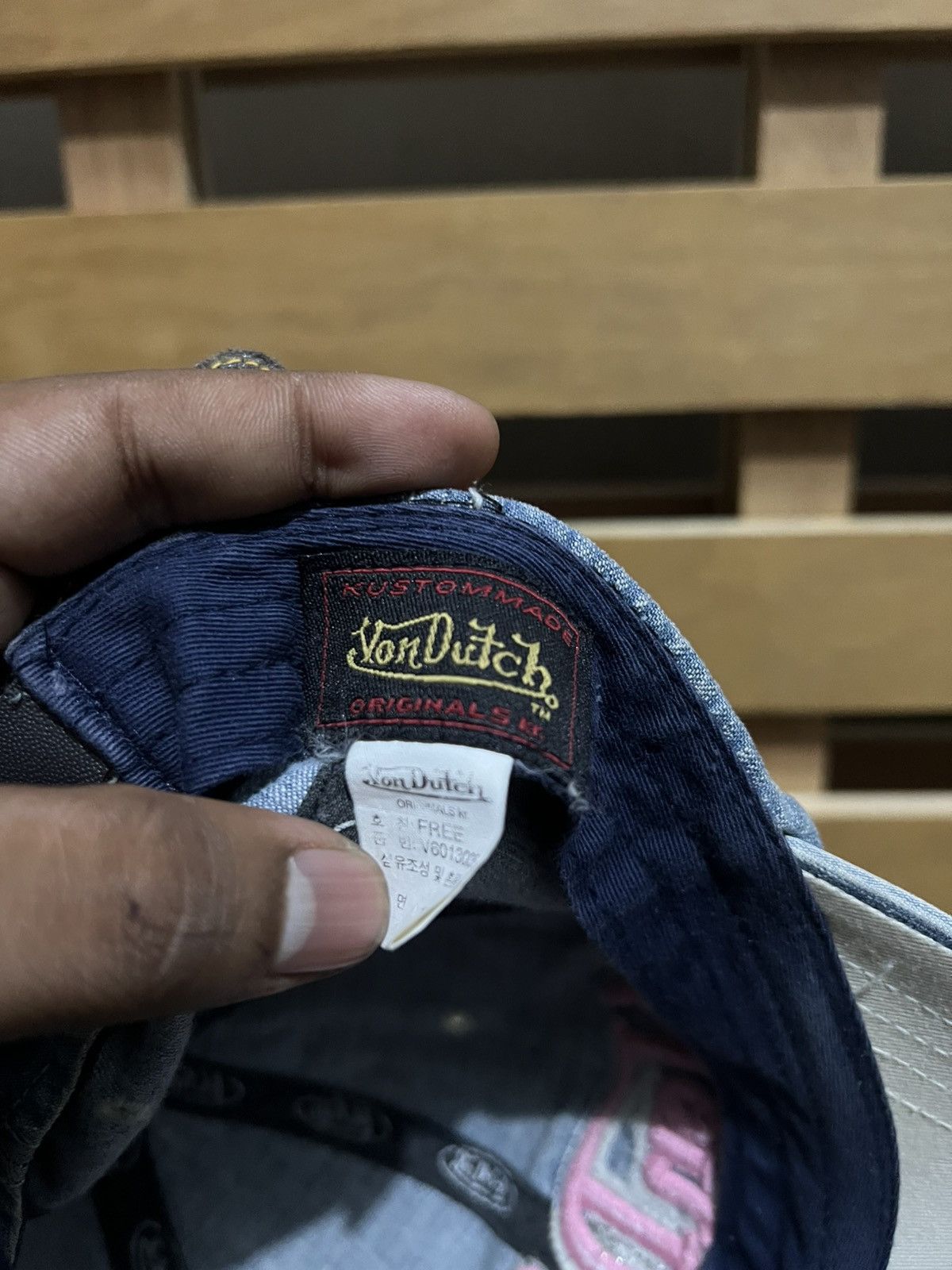 Von Dutch Vondutch caps vintage ripped Size ONE SIZE - 4 Thumbnail