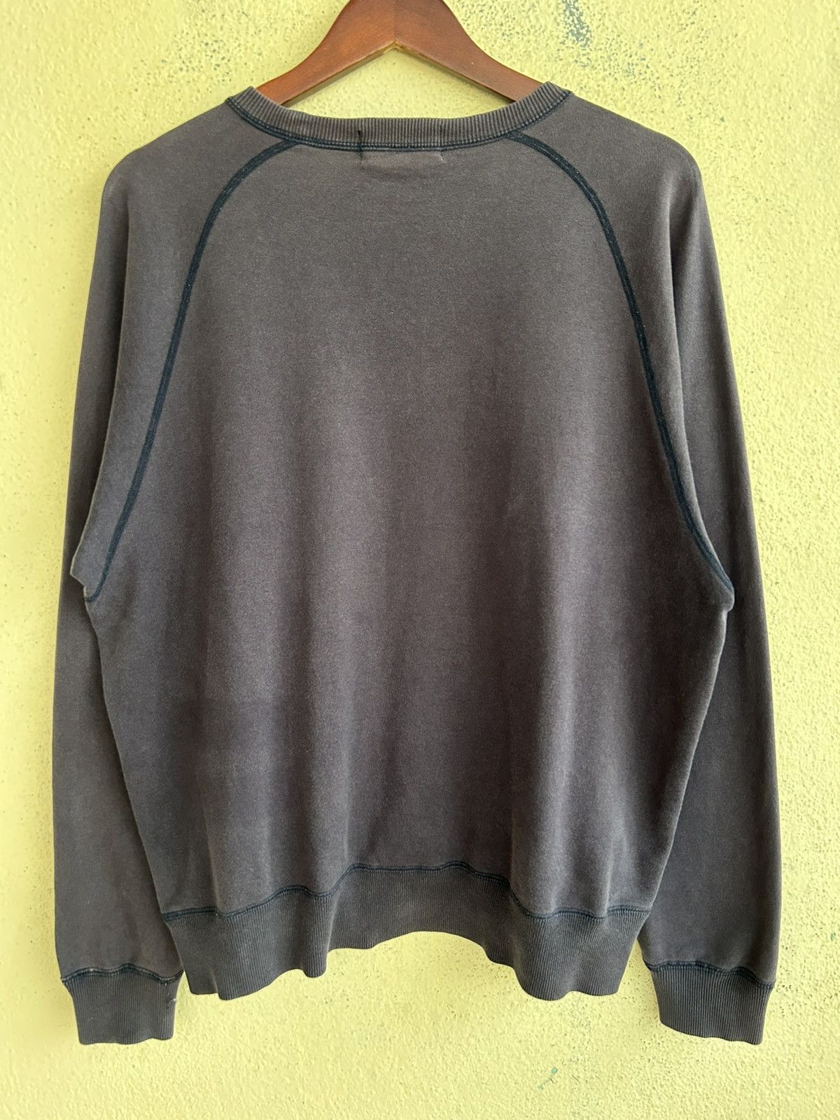 Polo Ralph Lauren Vintage Polo by Ralph Lauren Sunfaded Navy Blue Sweatshirt Size US L / EU 52-54 / 3 - 2 Thumbnail