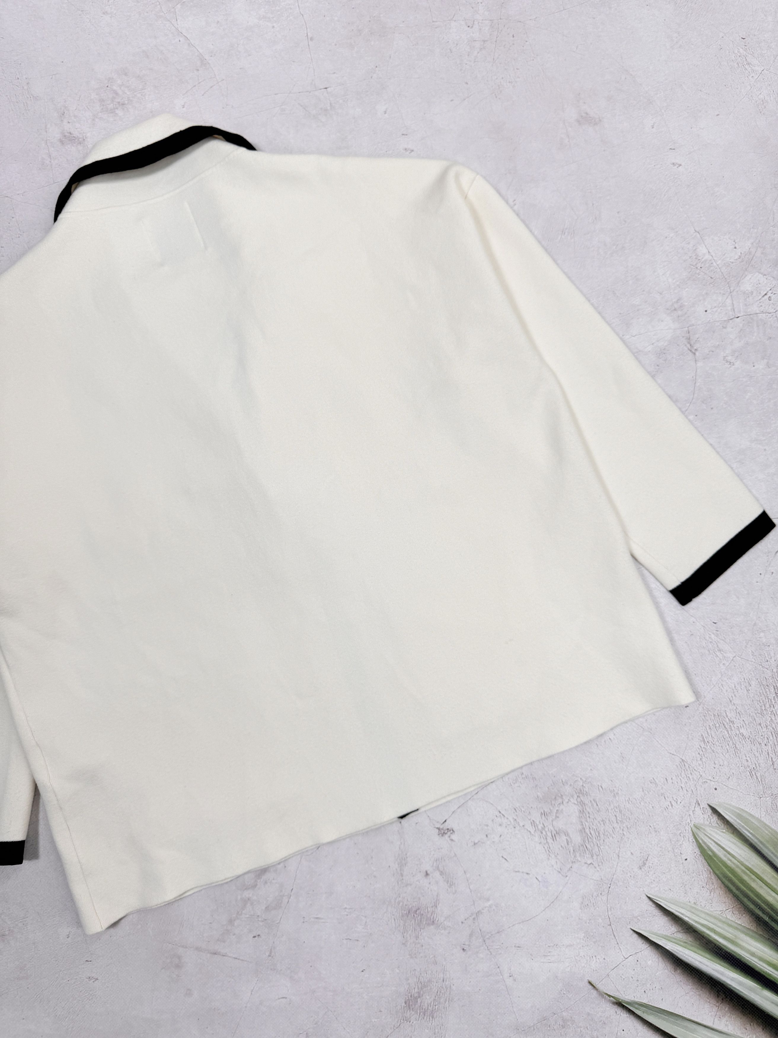 Sandro Sandro Paris Blazer Jacket RRP 540$ Oversized Fit Size S / US 4 / IT 40 - 23 Thumbnail
