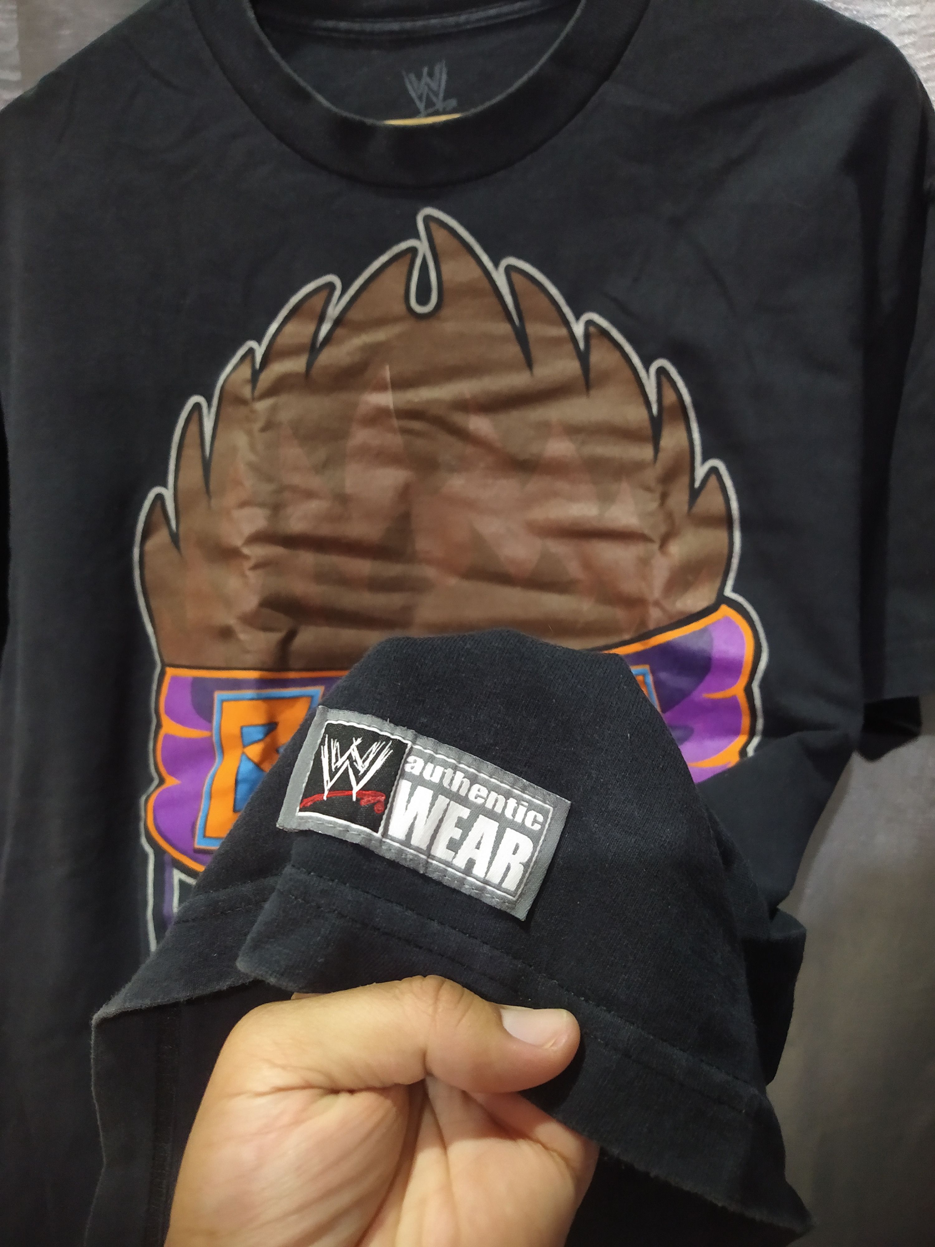 WWE WWE Authentic Vintage Zack Ryder "Broski" T-Shirt Size US L / EU 52-54 / 3 - 5 Thumbnail