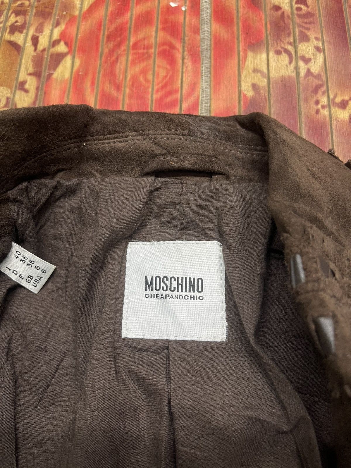 Moschino Leather Blazer Moschino Cheap And Chic Size M / US 6-8 / IT 42-44 - 5 Thumbnail