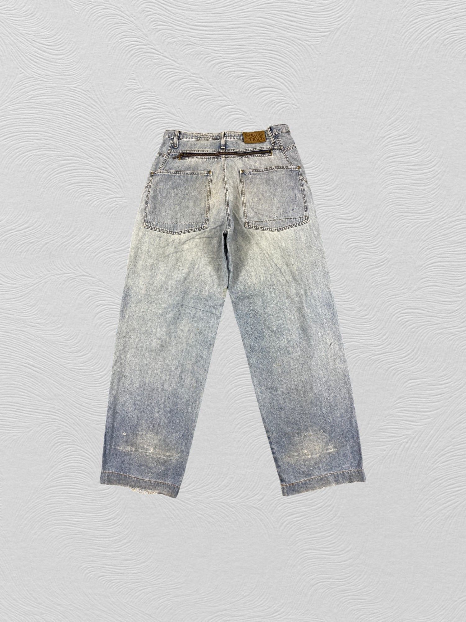 If Six Was Nine Vintage MFG LGB IfSixWasNine Style Denim Jeans-JN3922 Size US 33 - 2 Thumbnail