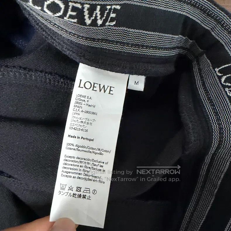 Loewe Loewe size M Casual Pants Sports Pants Color Blocked Embroi Size US 26 / EU 42 - 6 Thumbnail