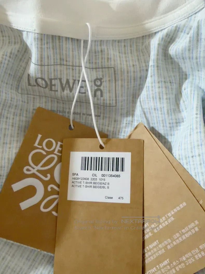 Loewe Loewe On Running Collaboration T-Shirt Size US S / EU 44-46 / 1 - 6 Thumbnail
