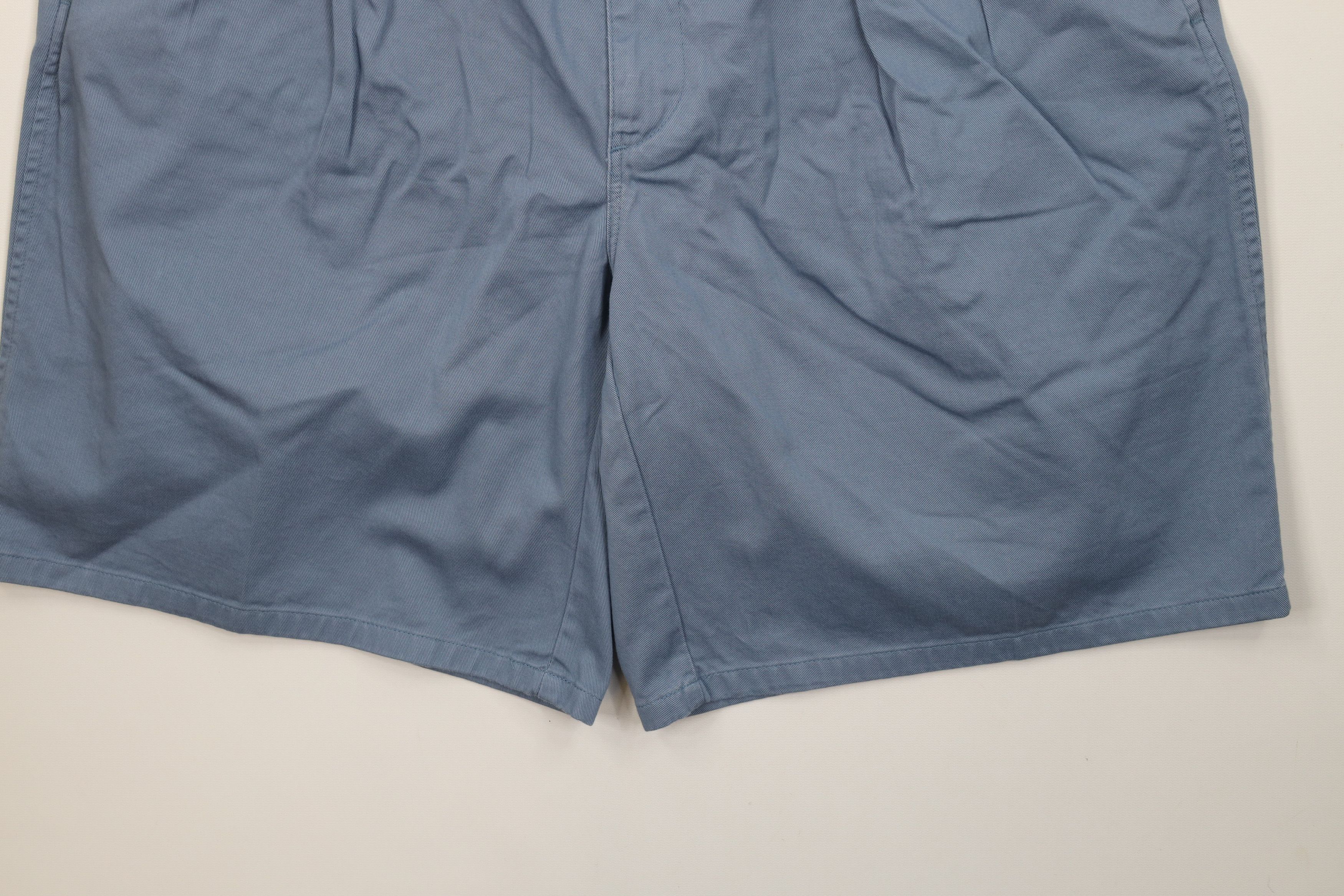 Ralph Lauren Vintage 90s Ralph Lauren Golf Chino Shorts Blue Cotton Size US 36 / EU 52 - 4 Thumbnail