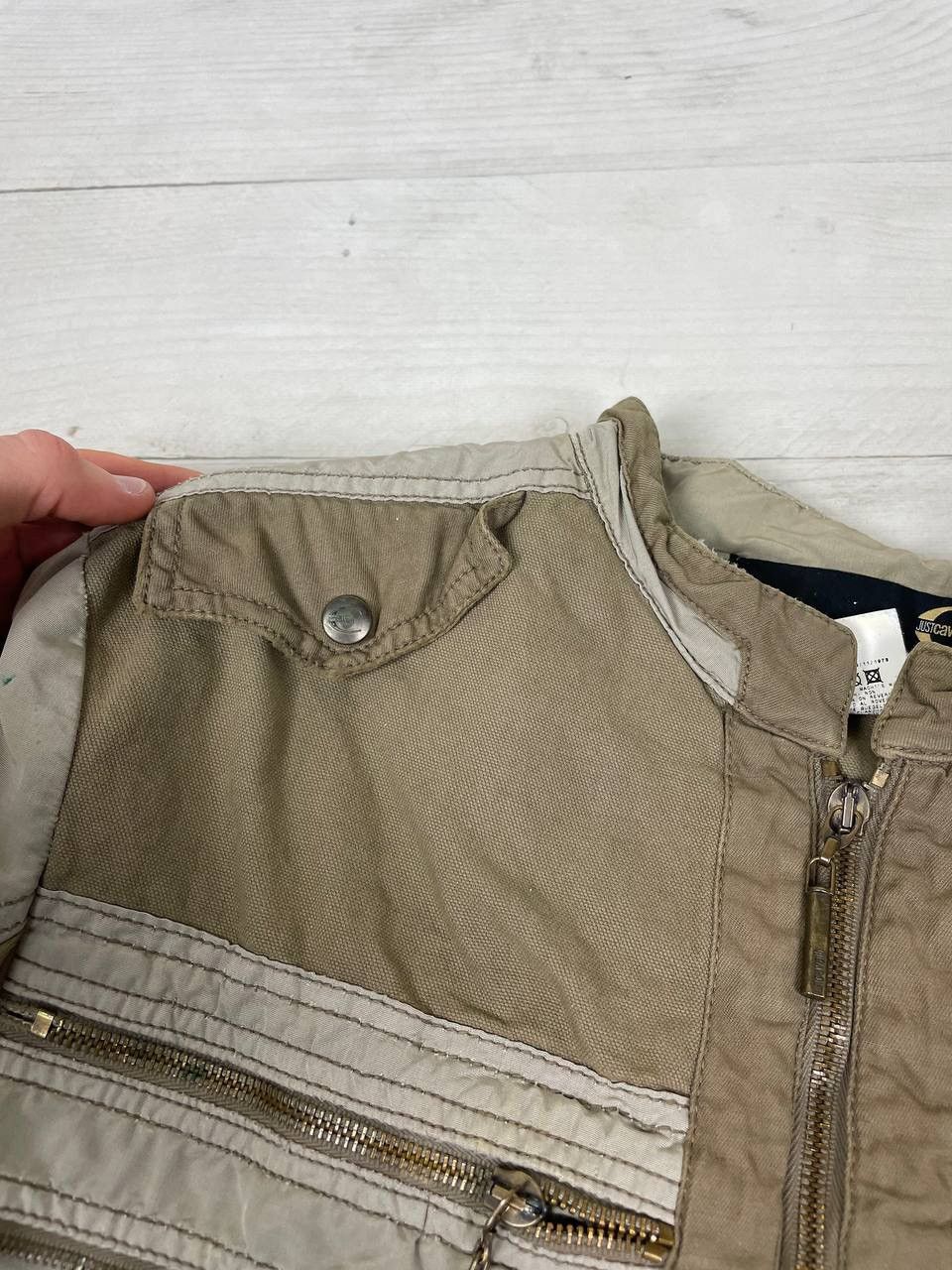 Just Cavalli Vintage Just Cavalli Denim Jacket 90s Luxury Y2K Men Size 48 Size US M / EU 48-50 / 2 - 9 Thumbnail