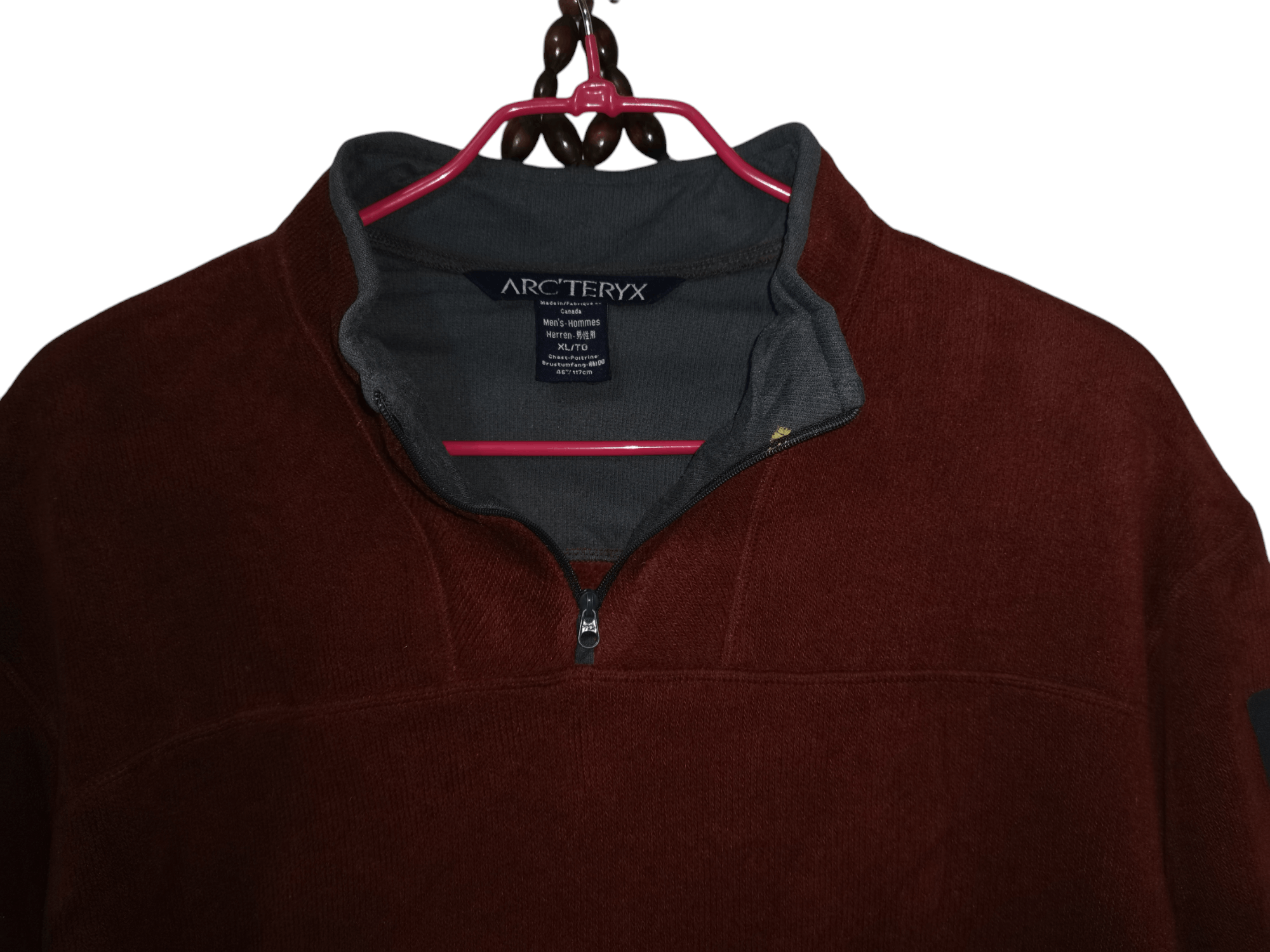 Arc'teryx × Vintage Arc'teryx 2000's zip up fleece shoulder pocket sweater Size US XL / EU 56 / 4 - 2 Thumbnail