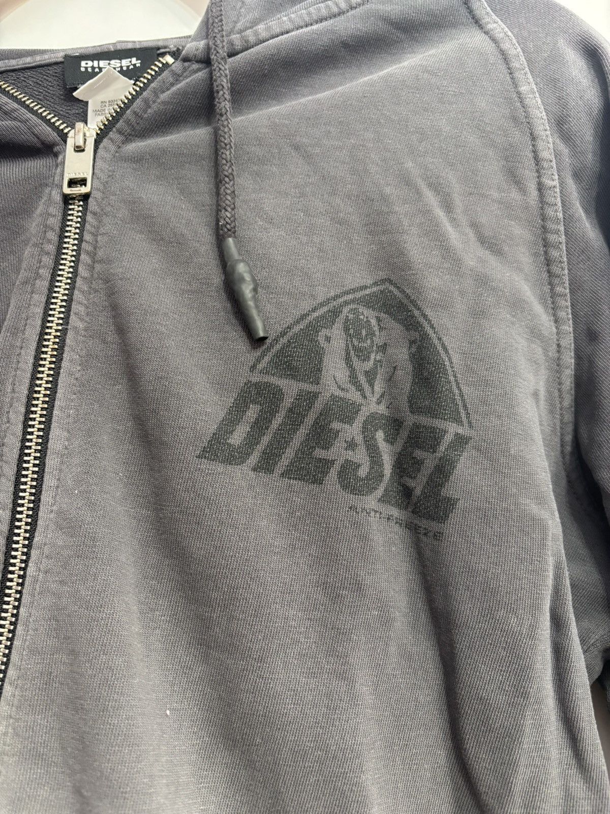 Diesel vintage streetwear diesel zip hoodie Size US M / EU 48-50 / 2 - 5 Thumbnail