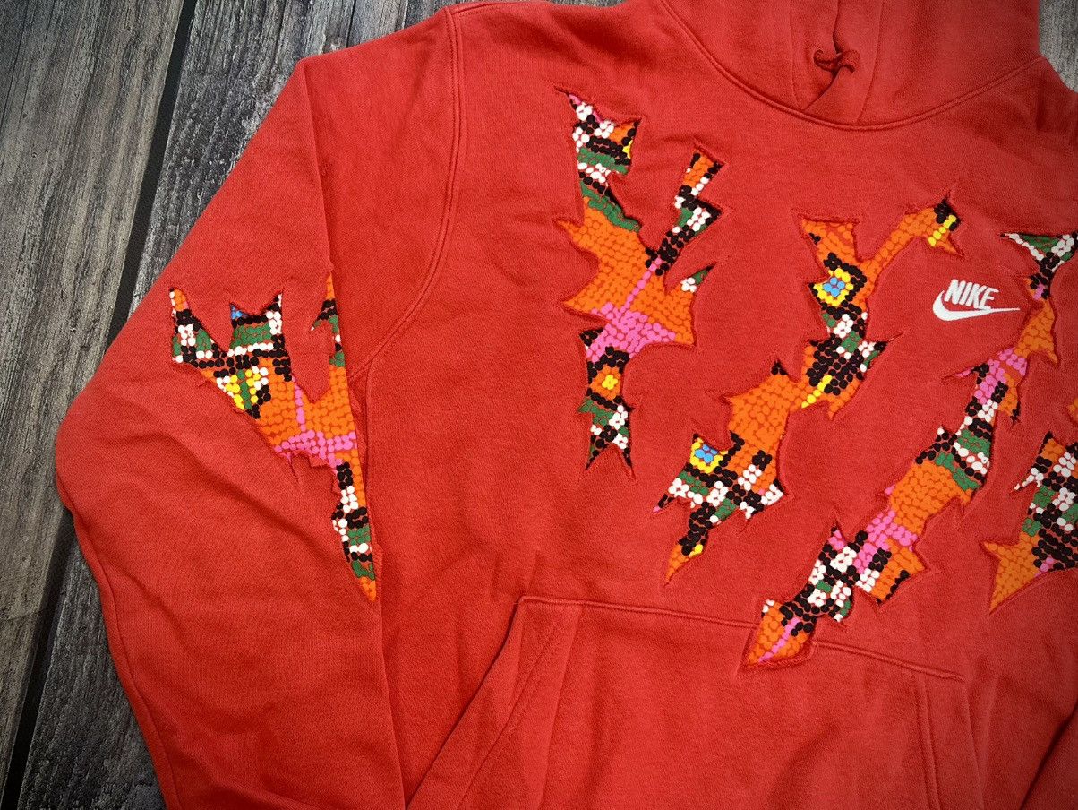 Nike Nike Custom Hoodie Vintage 90s Y2K Reworked Size US S / EU 44-46 / 1 - 3 Thumbnail