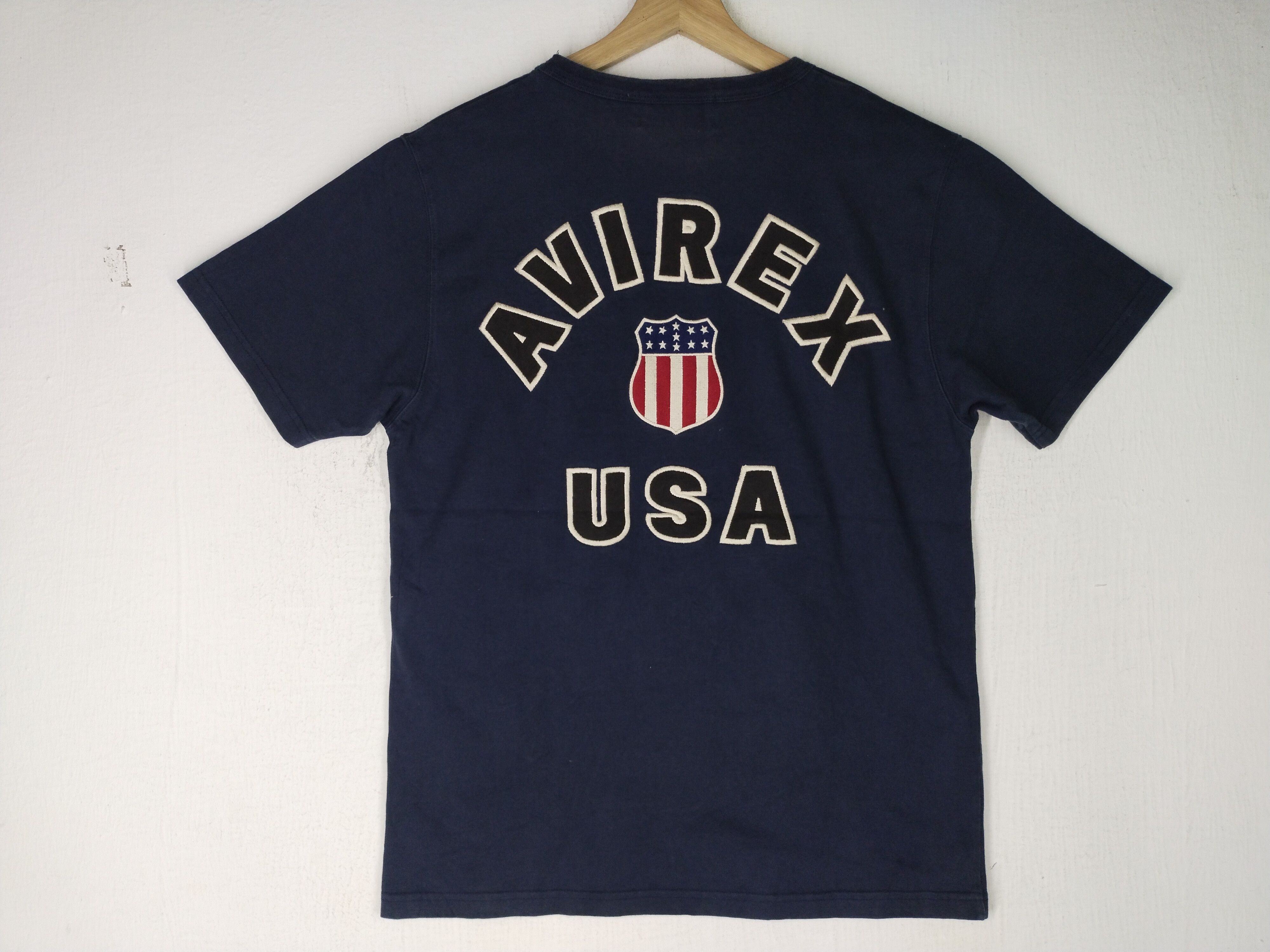 Avirex Vintage Embroidery Avirex USA Shirt Tee Size US M / EU 48-50 / 2 - 8 Thumbnail