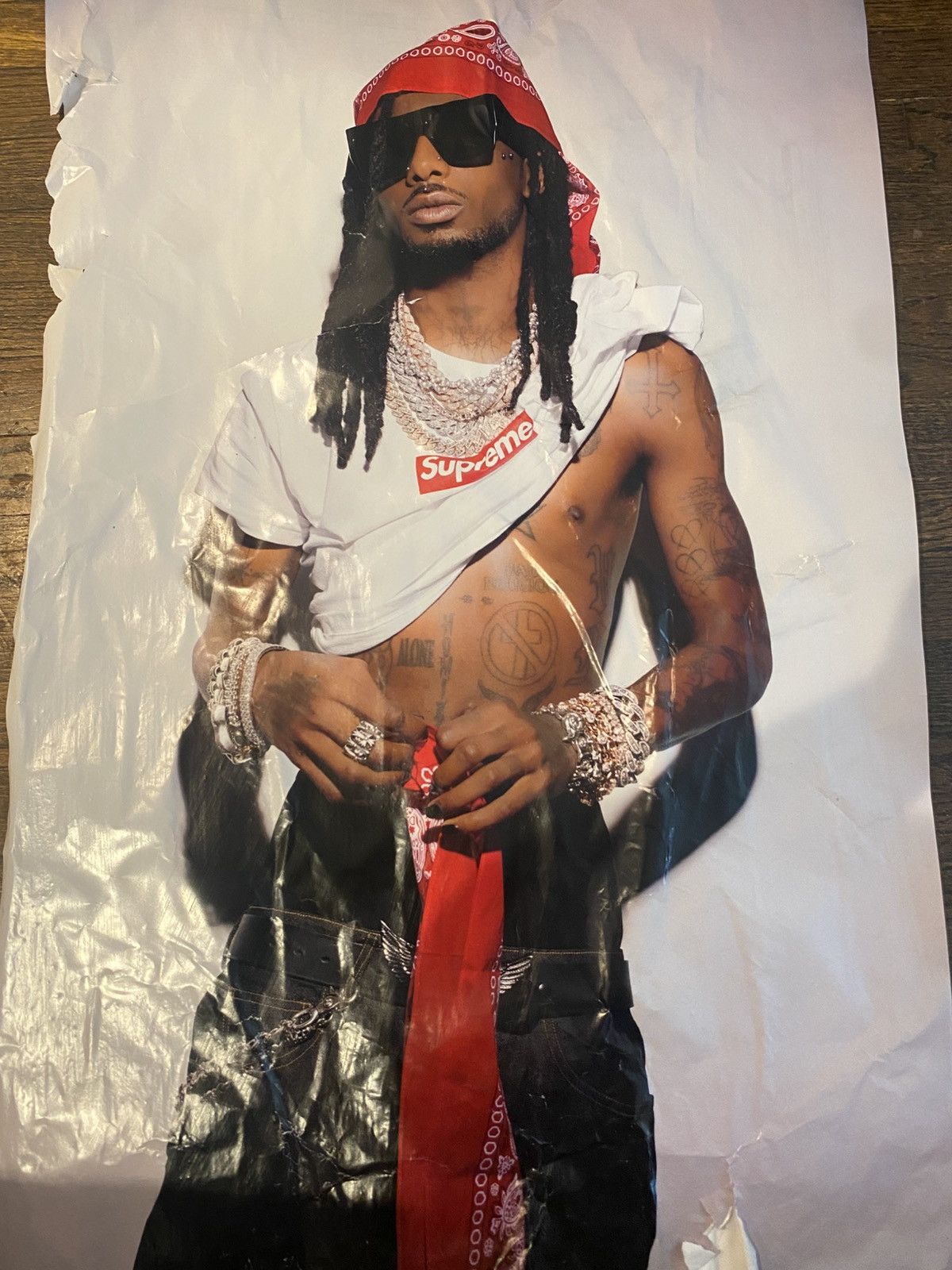 Supreme SUPREME PLAYBOI CARTI POSTER Size ONE SIZE - 4 Thumbnail