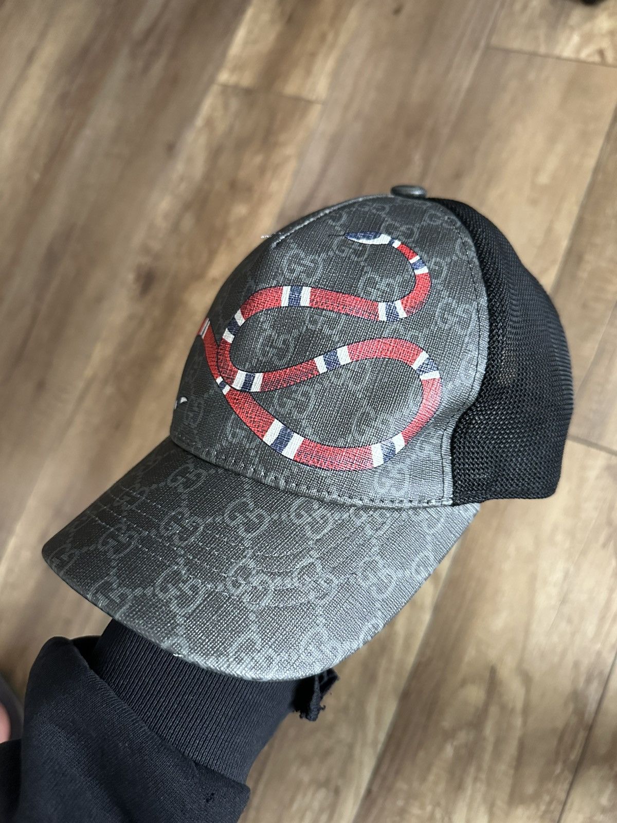 Gucci Gucci Kingsnake Baseball Cap Hat Italy Size ONE SIZE - 1 Thumbnail
