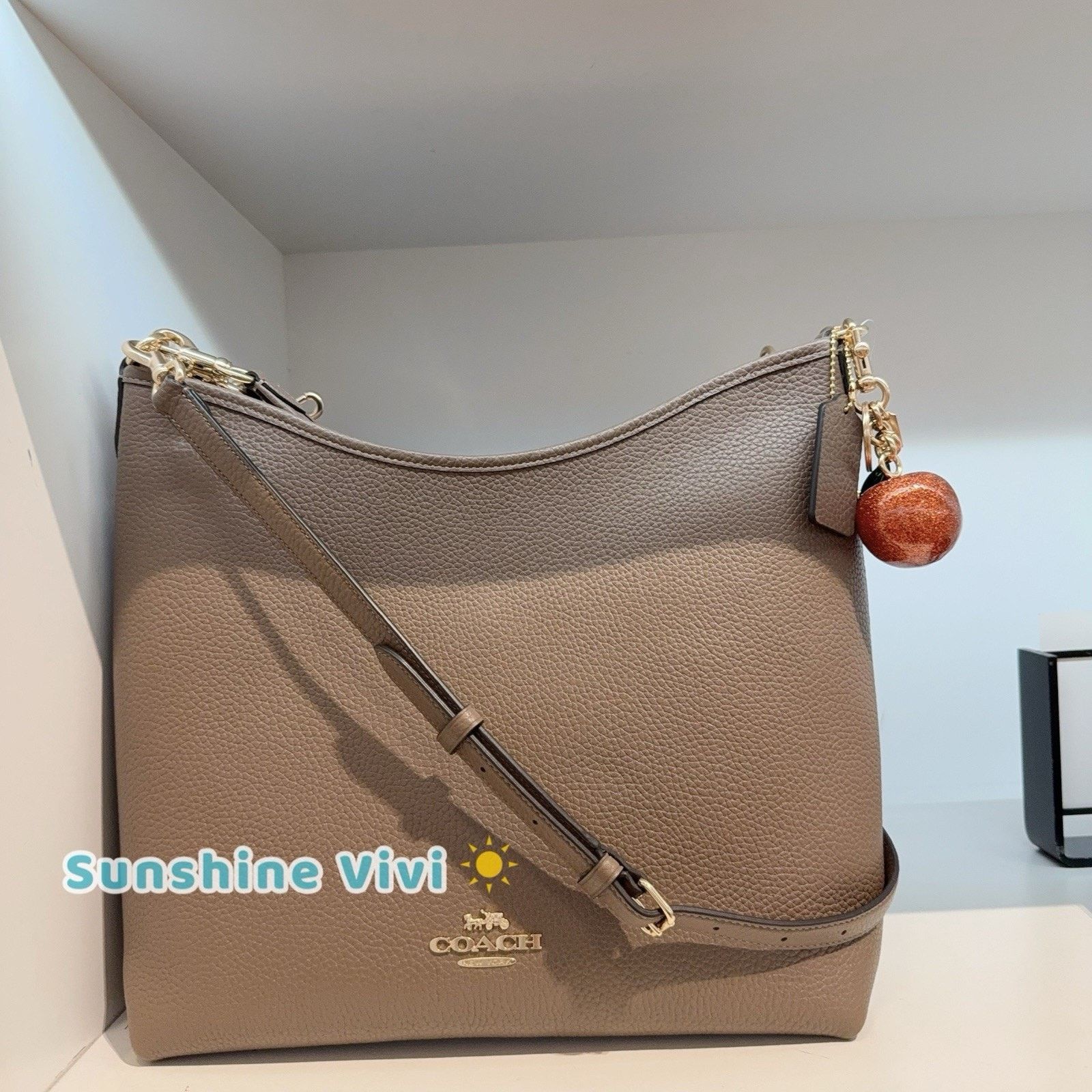 Coach NWT Coach Orange Bag Charm CAO51 Im/Spice Orange Size ONE SIZE - 5 Thumbnail