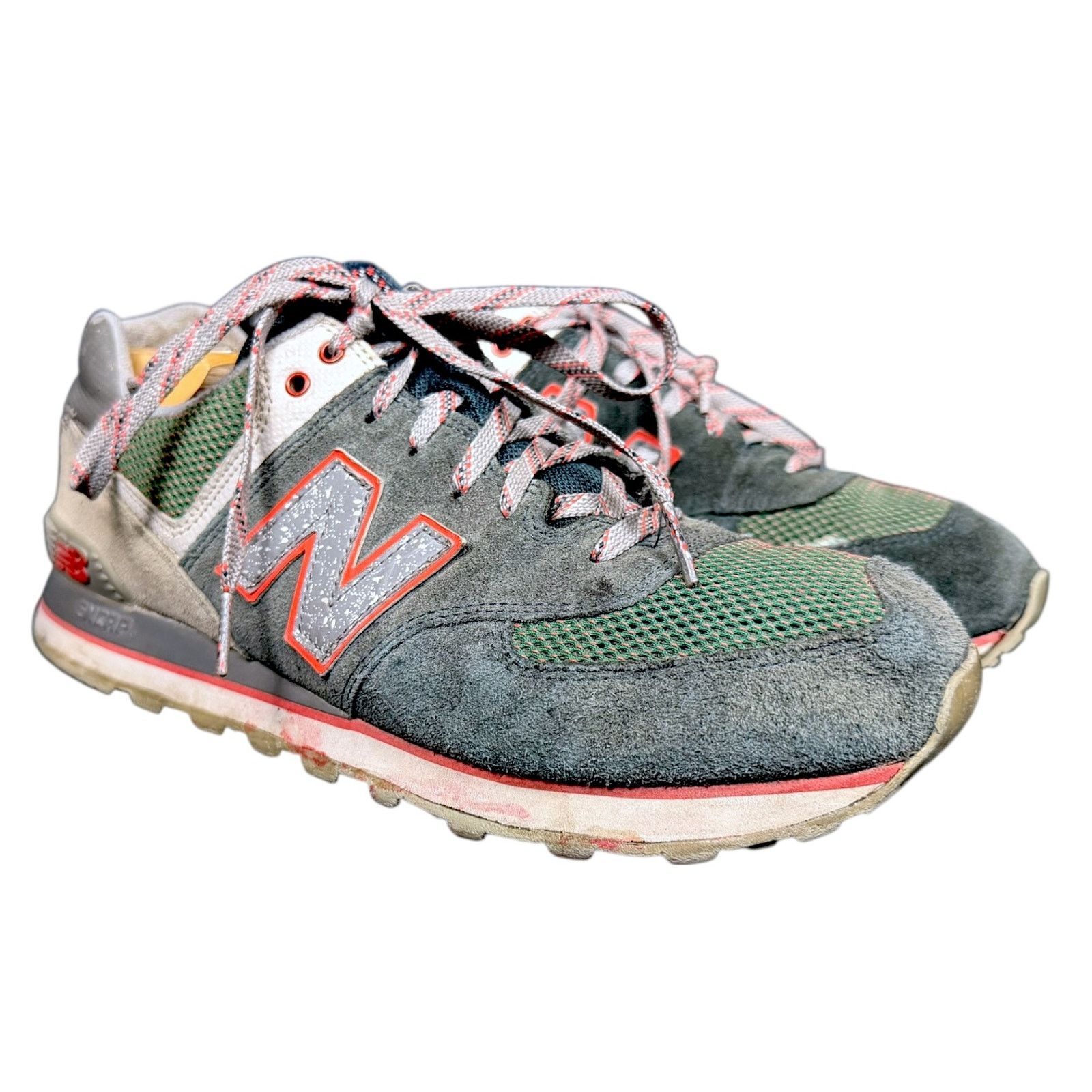 New Balance New Balance 574 Men's Sneakers US 10 ML574OIA Blue Gray Size US 10 / EU 43 - 1 Thumbnail